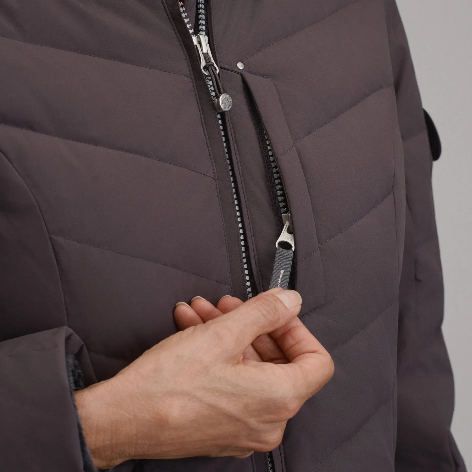 Eddie Bauer Sun Valley parka puf neagra