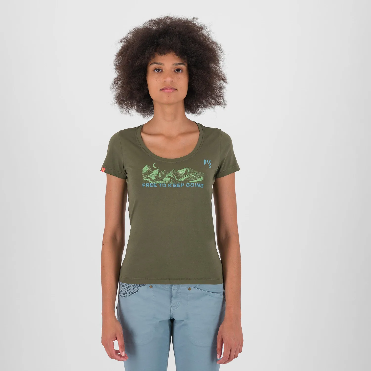 Karpos Crocus Evo W T-Shirt tricou dama bumbac organic