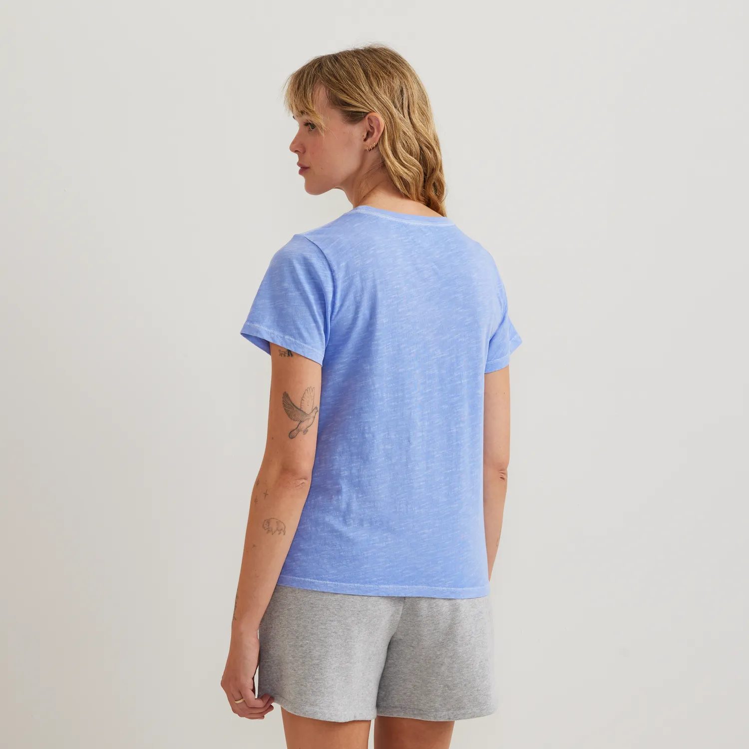 Eddie Bauer Right Here Right Now tricou damă Dusty Lavendar bumbac
