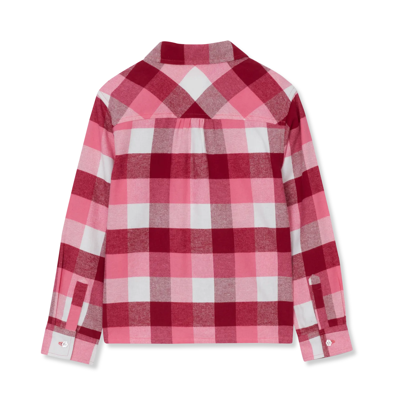Eddie Bauer Favorite Flannel camasa fete Azalea Pink