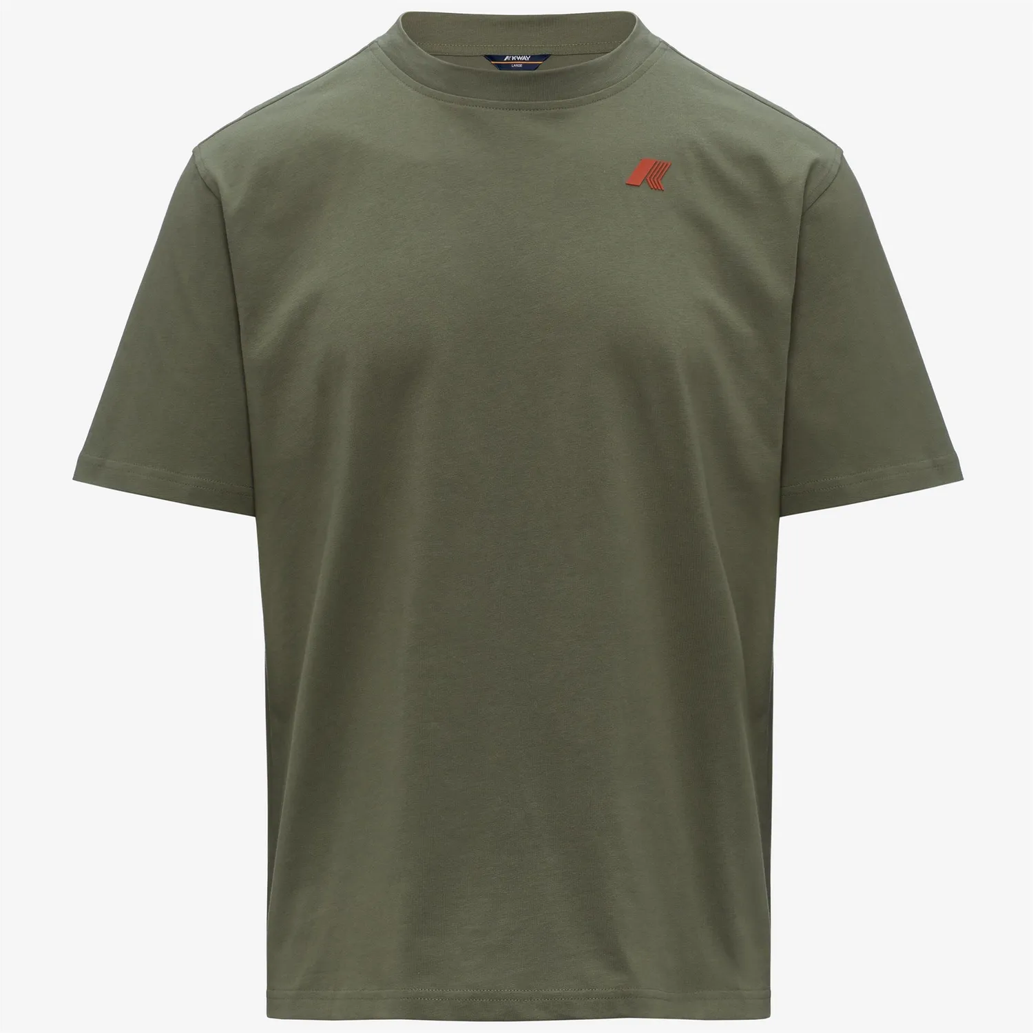 K-Way Solo K71356W tricou barbati verde bumbac