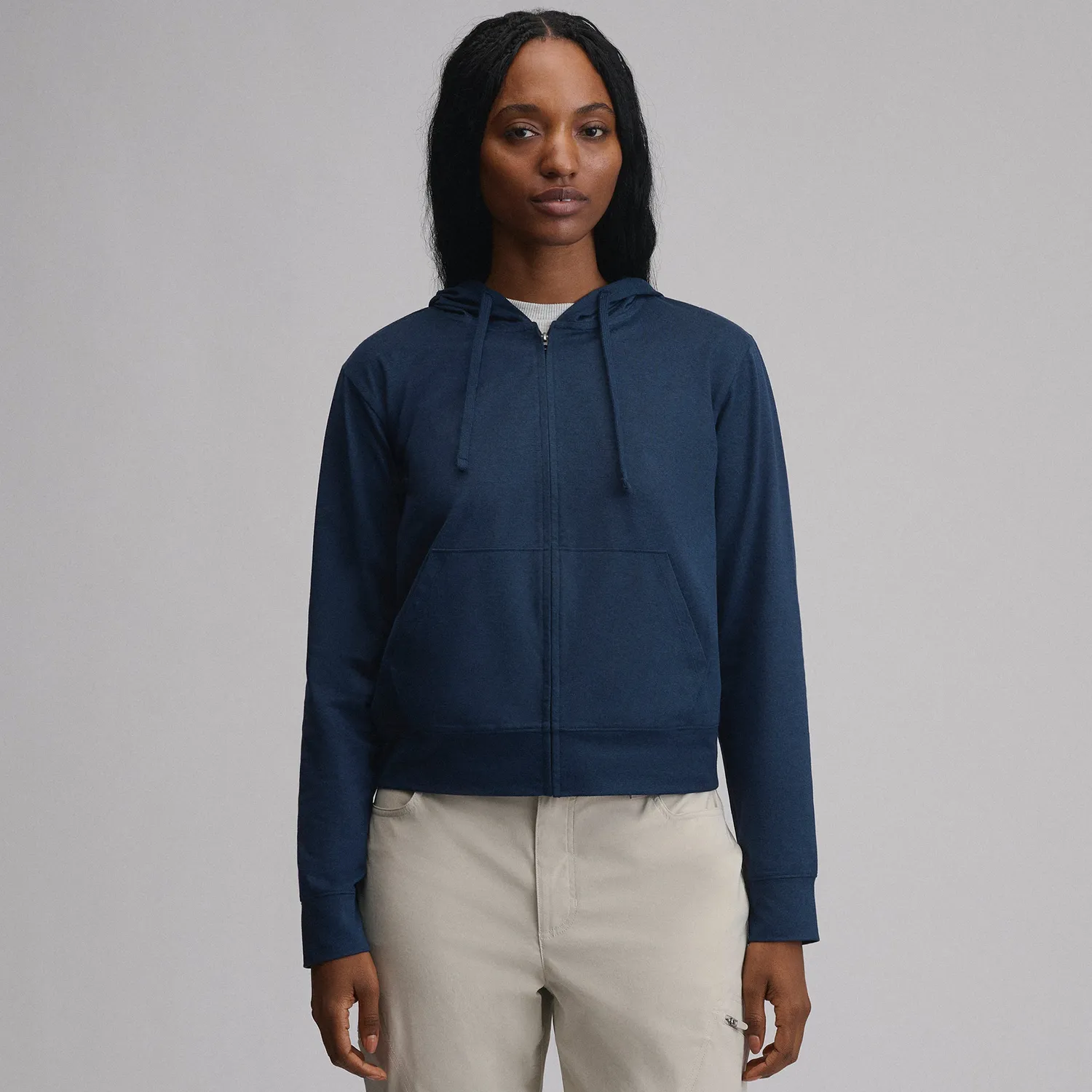 Eddie Bauer Train Ascent hanorac dama Limestone cu fermoar