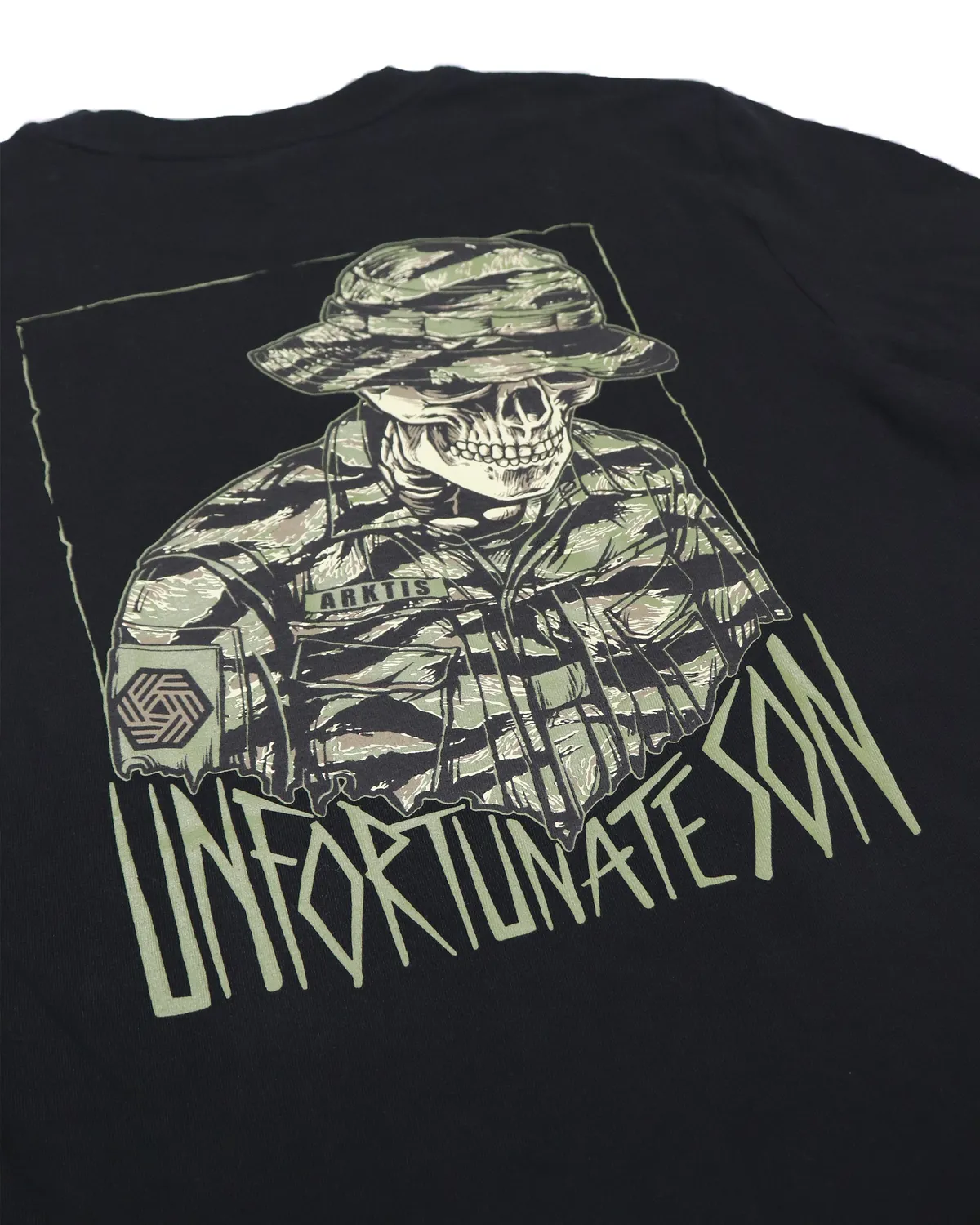 Arktis Unfortunate Son tricou grafic bumbac negru