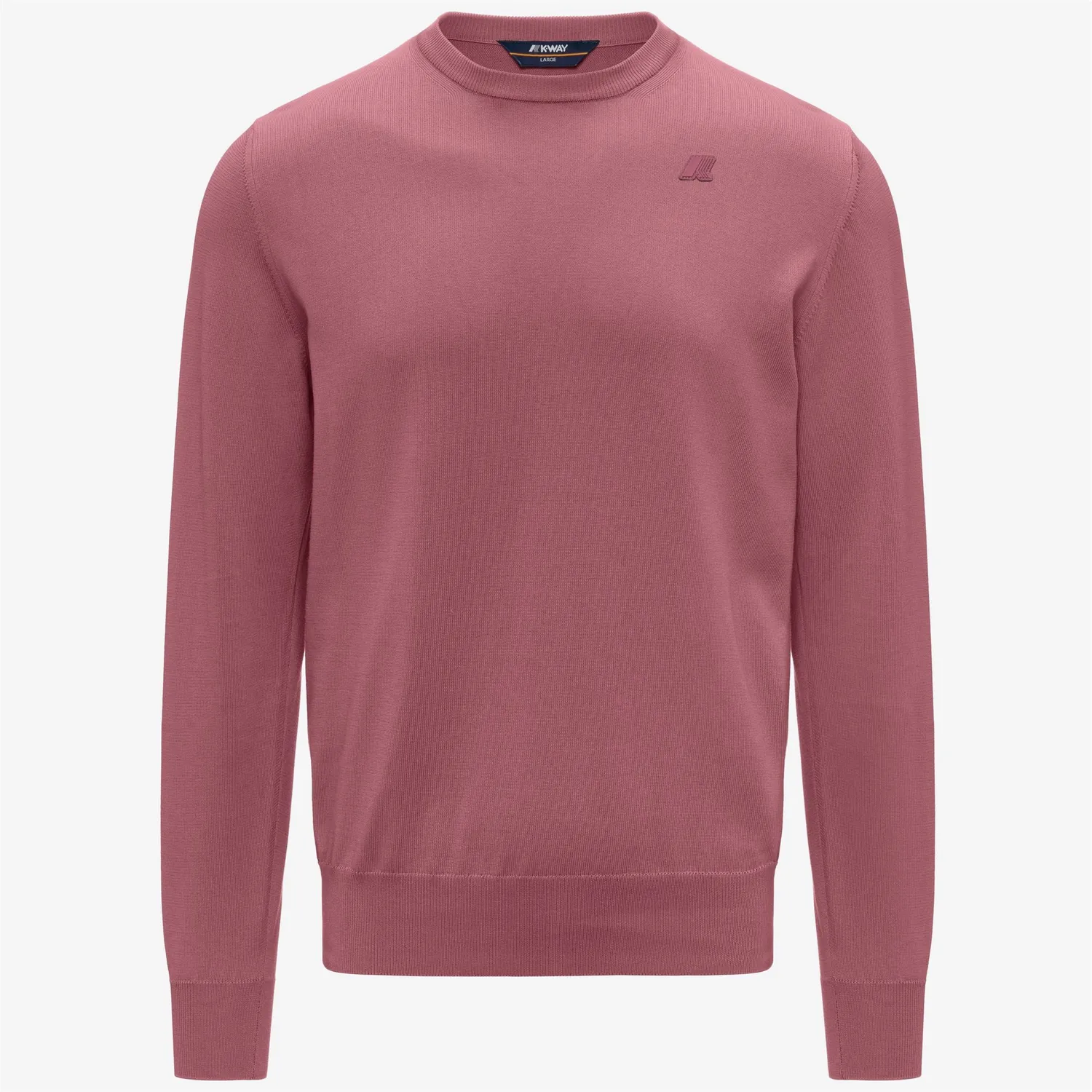K-Way Sebastien Cotton pulover barbati Violet Pinkish bumbac