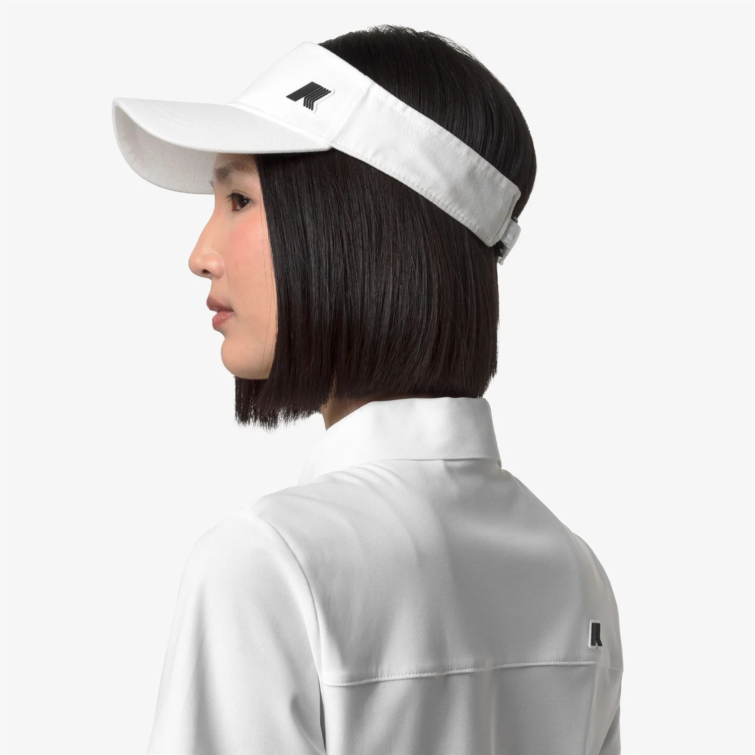 K-Way Jocelyn Golf cozoroc unisex alb bumbac