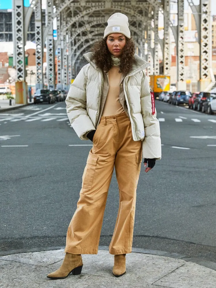 Alpha Industries Sierra Short parka limestone puf