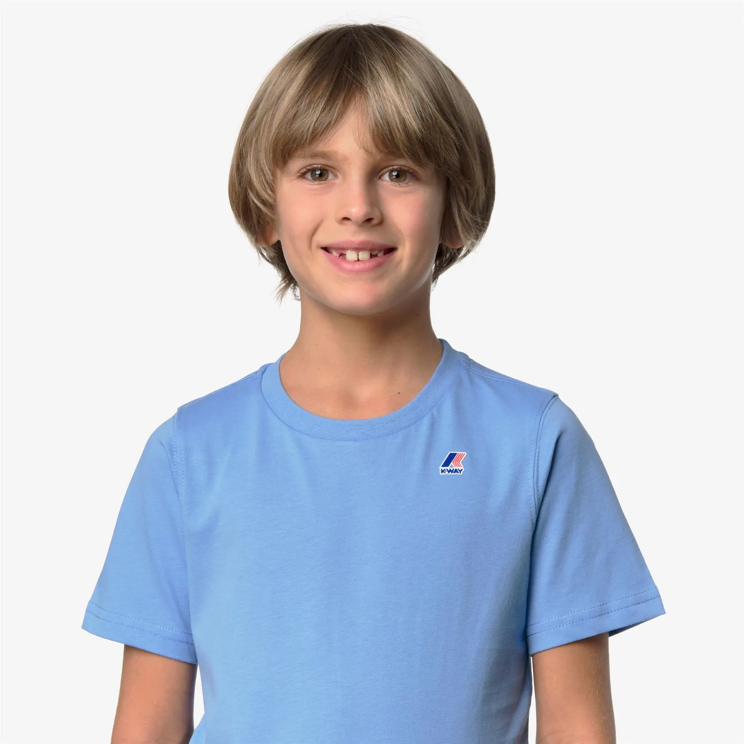 K-Way P. Leonide tricou copii albastru bumbac