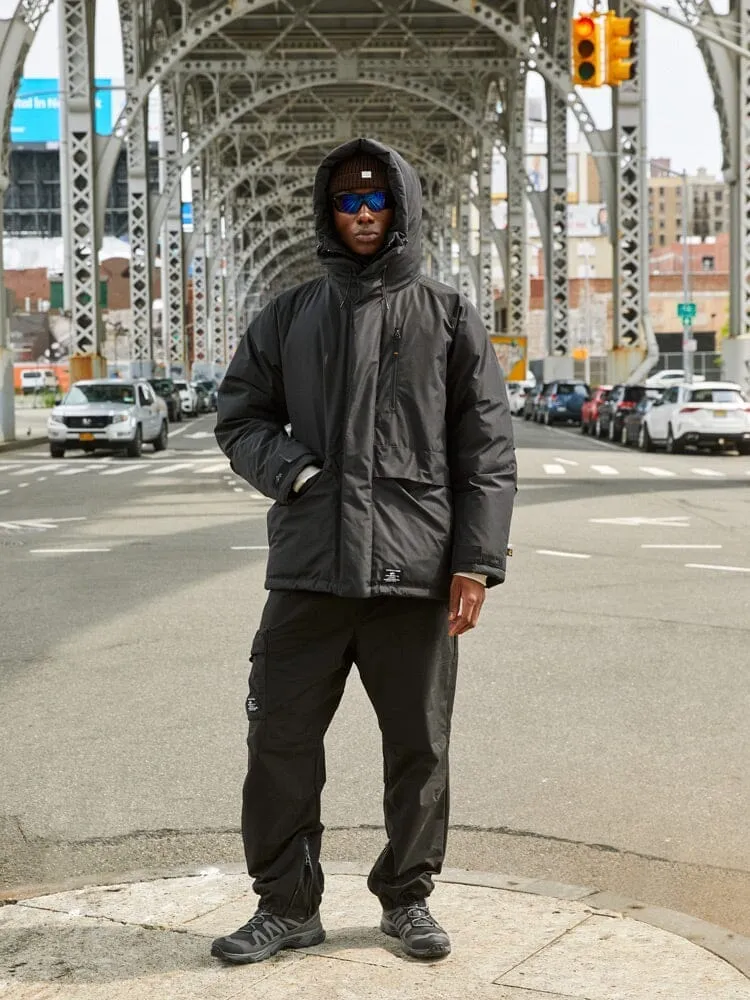 Alpha Industries Raglan parka neagră iarnă 500g