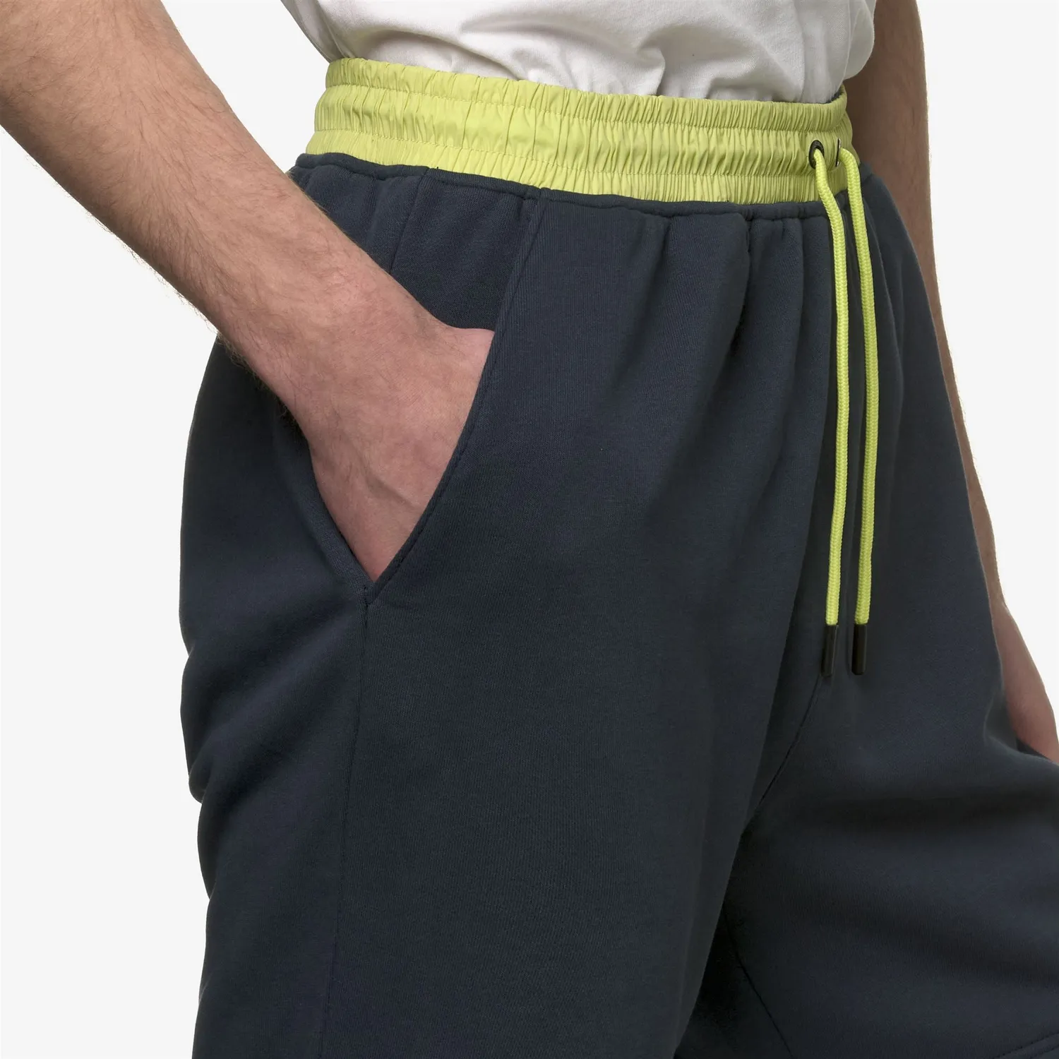 K-Way Le Vrai Nestor Nylon PC pantaloni scurti Blue Depth