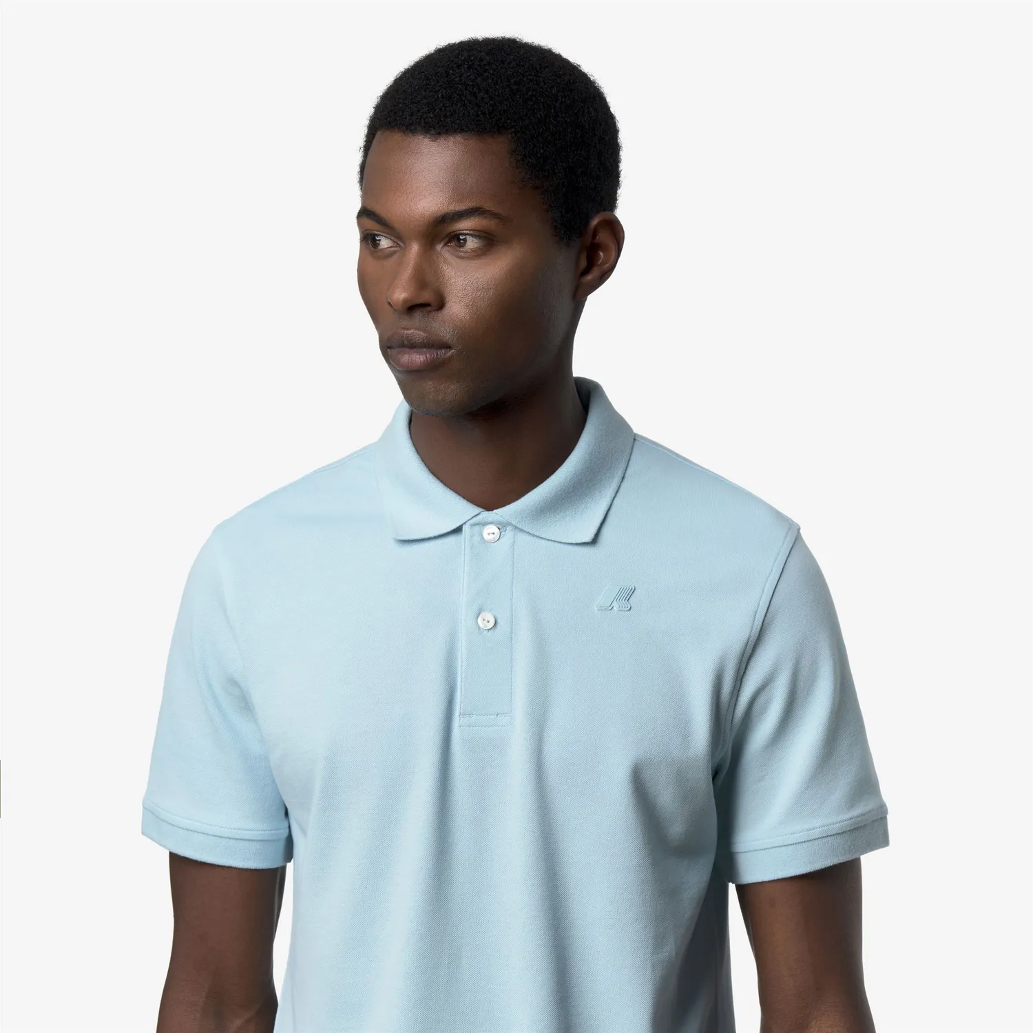 K-Way Amedee Pique Slim K5127BW polo albastru slim