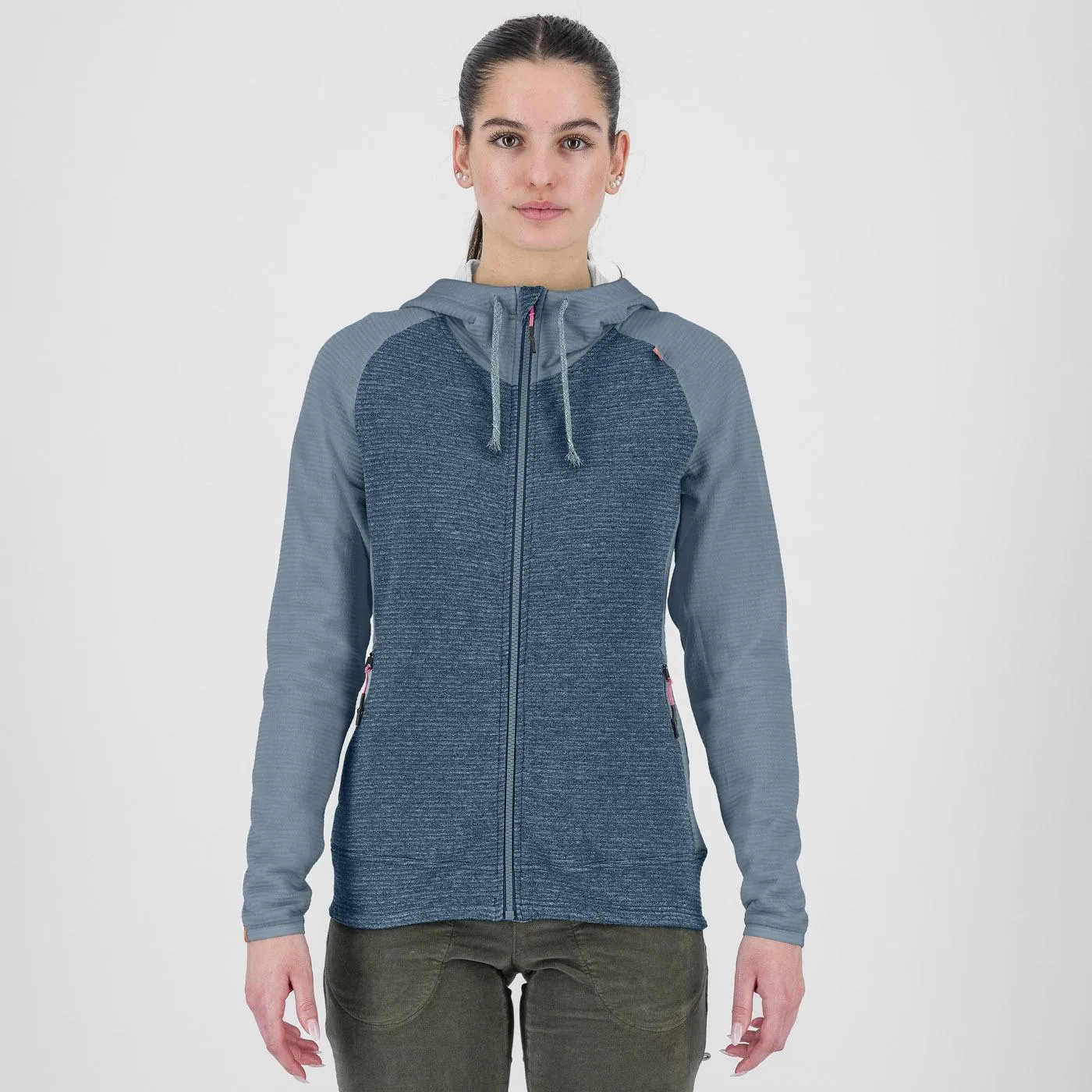 Karpos Camoscio W Full Zip Hood hanorac glugă călduros