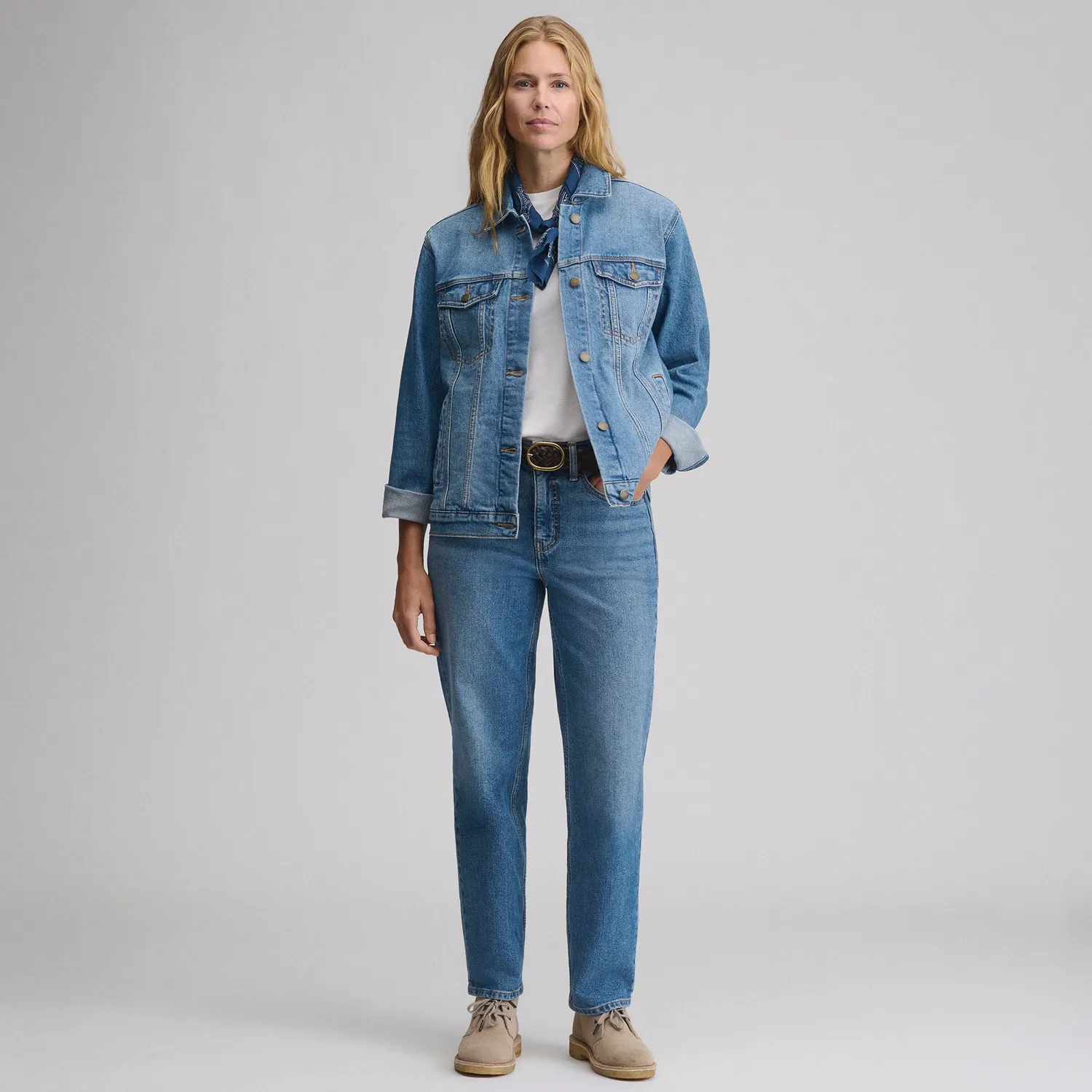 Eddie Bauer Iconic Denim jachetă Coast din denim clasică