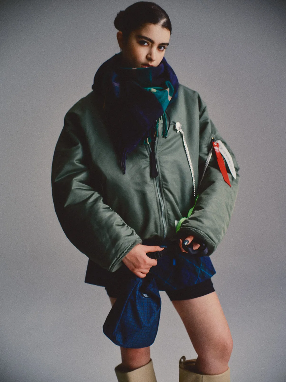 Alpha Industries WTAPS MA-1 geaca bomber olive rezistenta