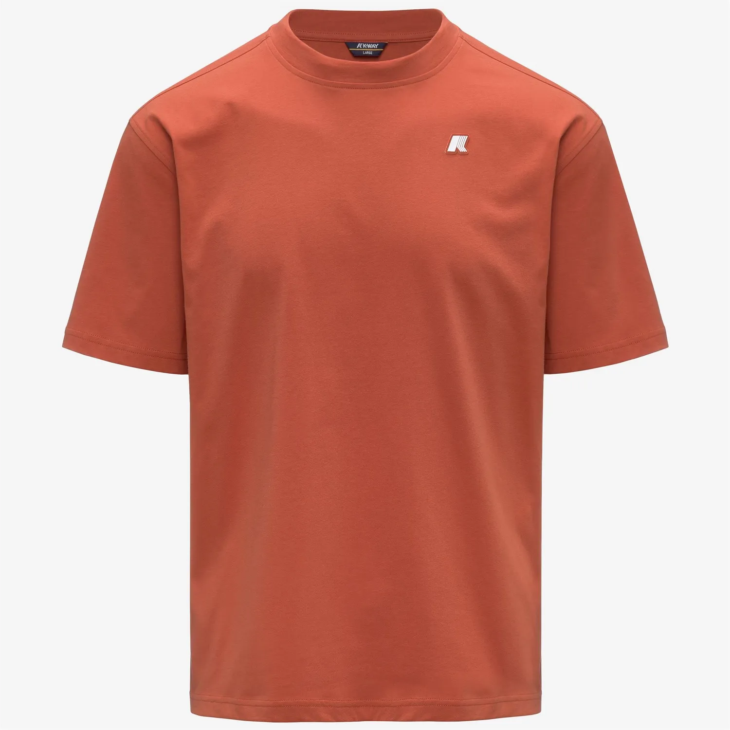 K-Way Solo Jersey tricou bărbați portocaliu bumbac