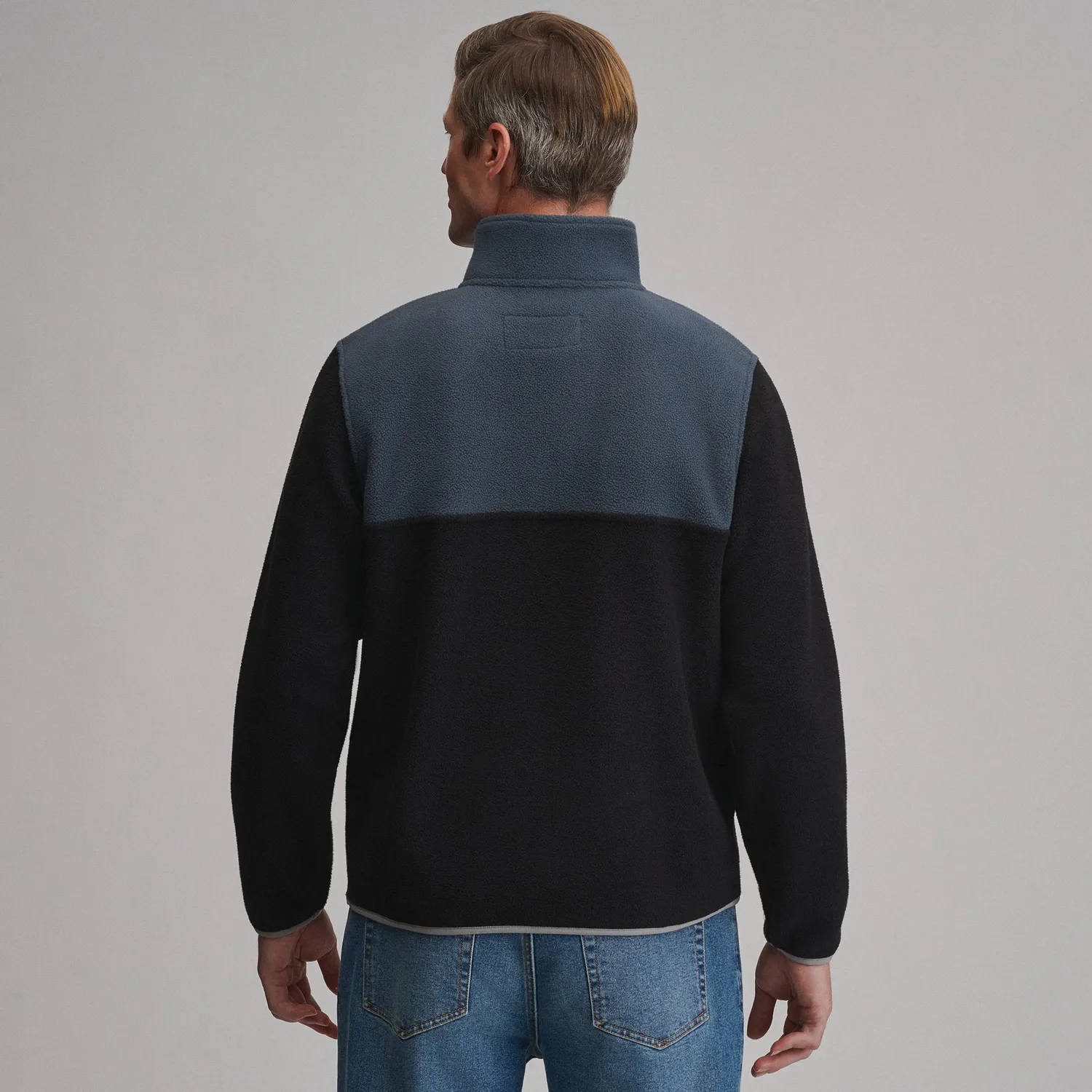 Eddie Bauer Authentic Outdoor polar barbati verde snap