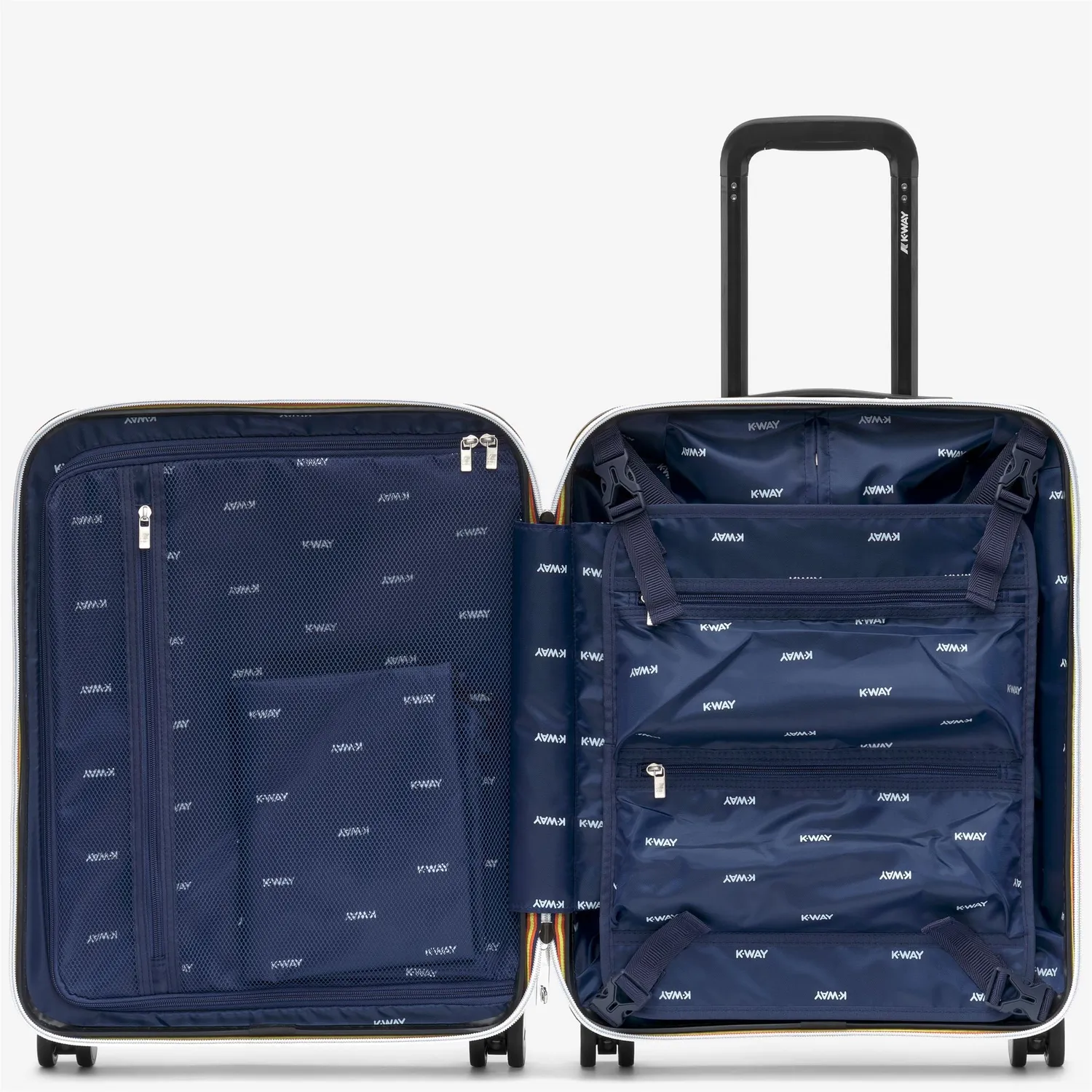 K-Way Eudoxie Logo troller cabina Blue Depth 39L