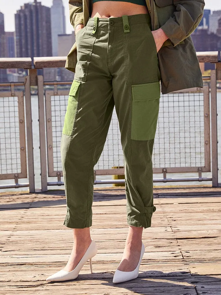 Alpha Industries Lightweight pantaloni dama verzi OG-107