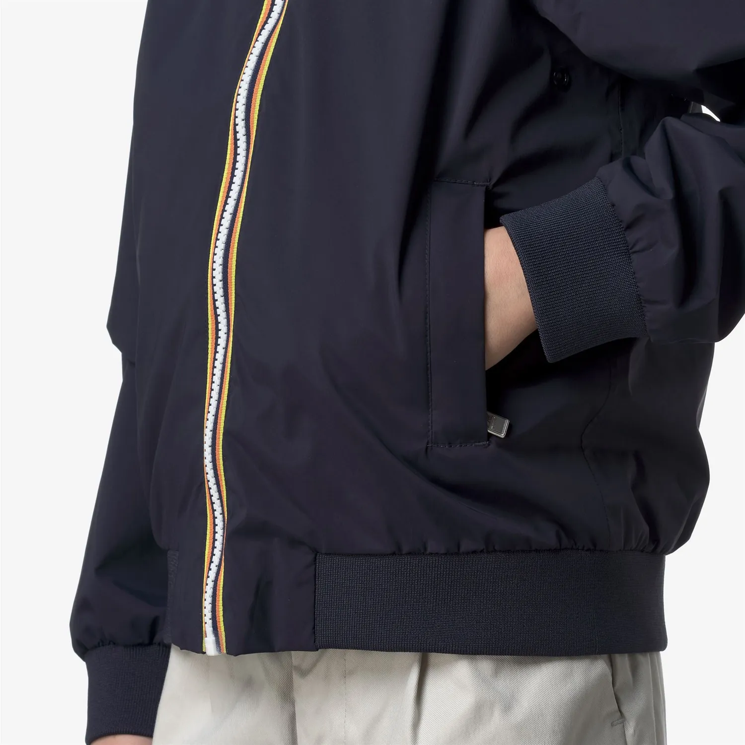K-Way P. Aorelian Stretch Nylon Jersey geacă copii albastru