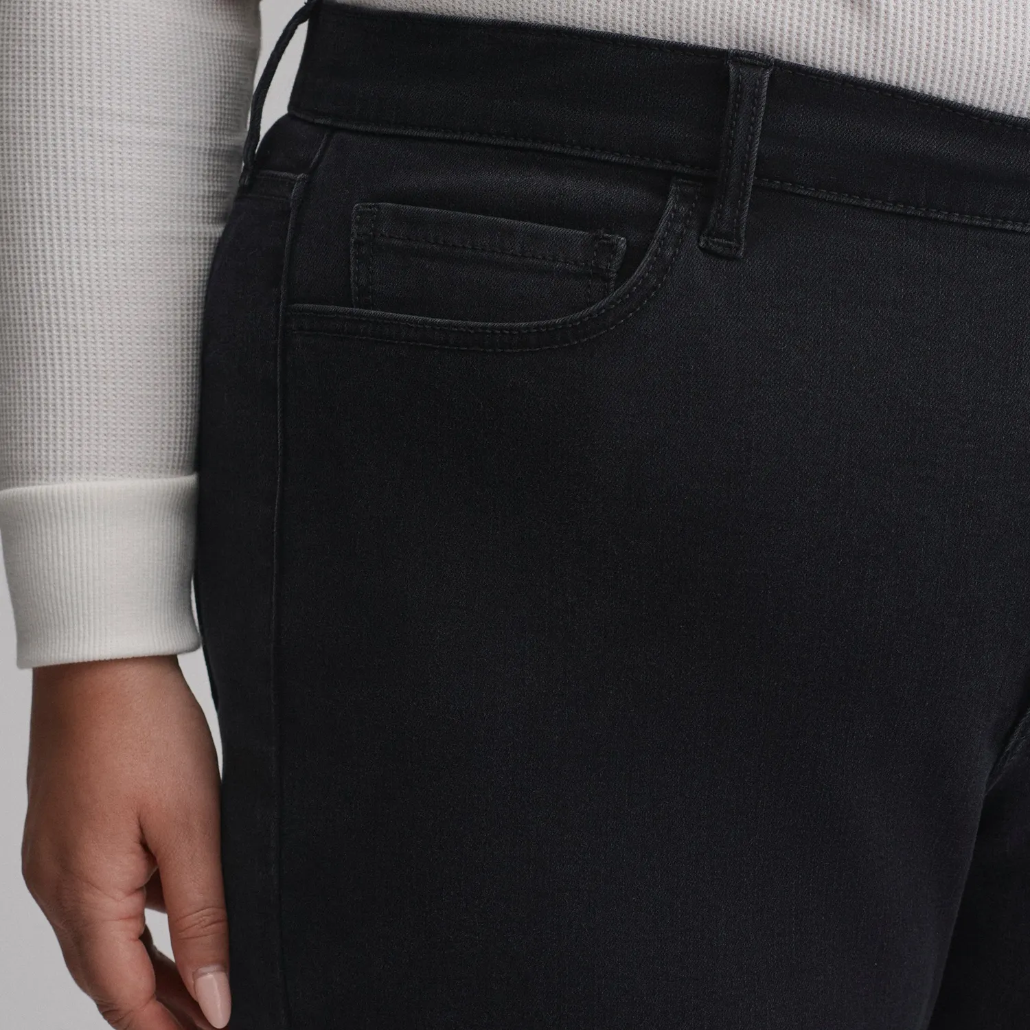 Eddie Bauer Venture Stretch High-Rise blugi dama negri talie inalta