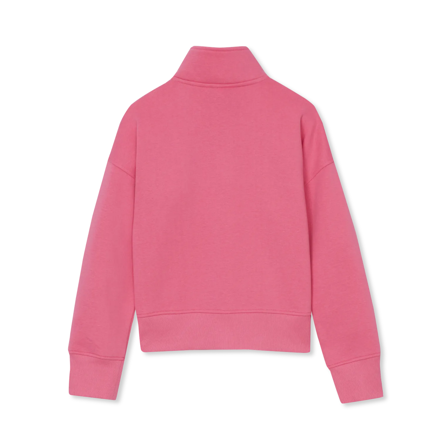 Eddie Bauer Camp Fleece bluza fete Azalea Pink fermoar scurt