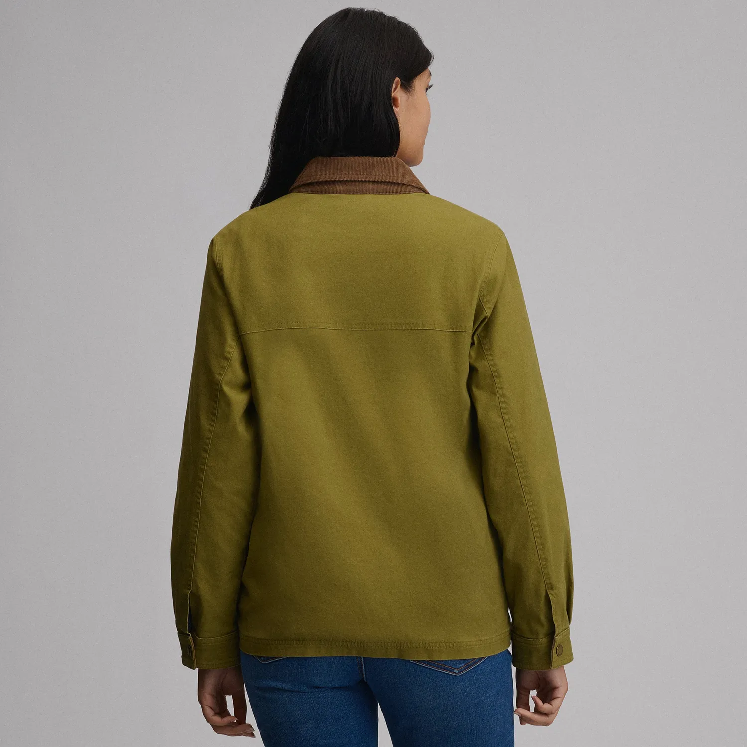 Eddie Bauer EB Barn Coat palton femei Cayenne bumbac