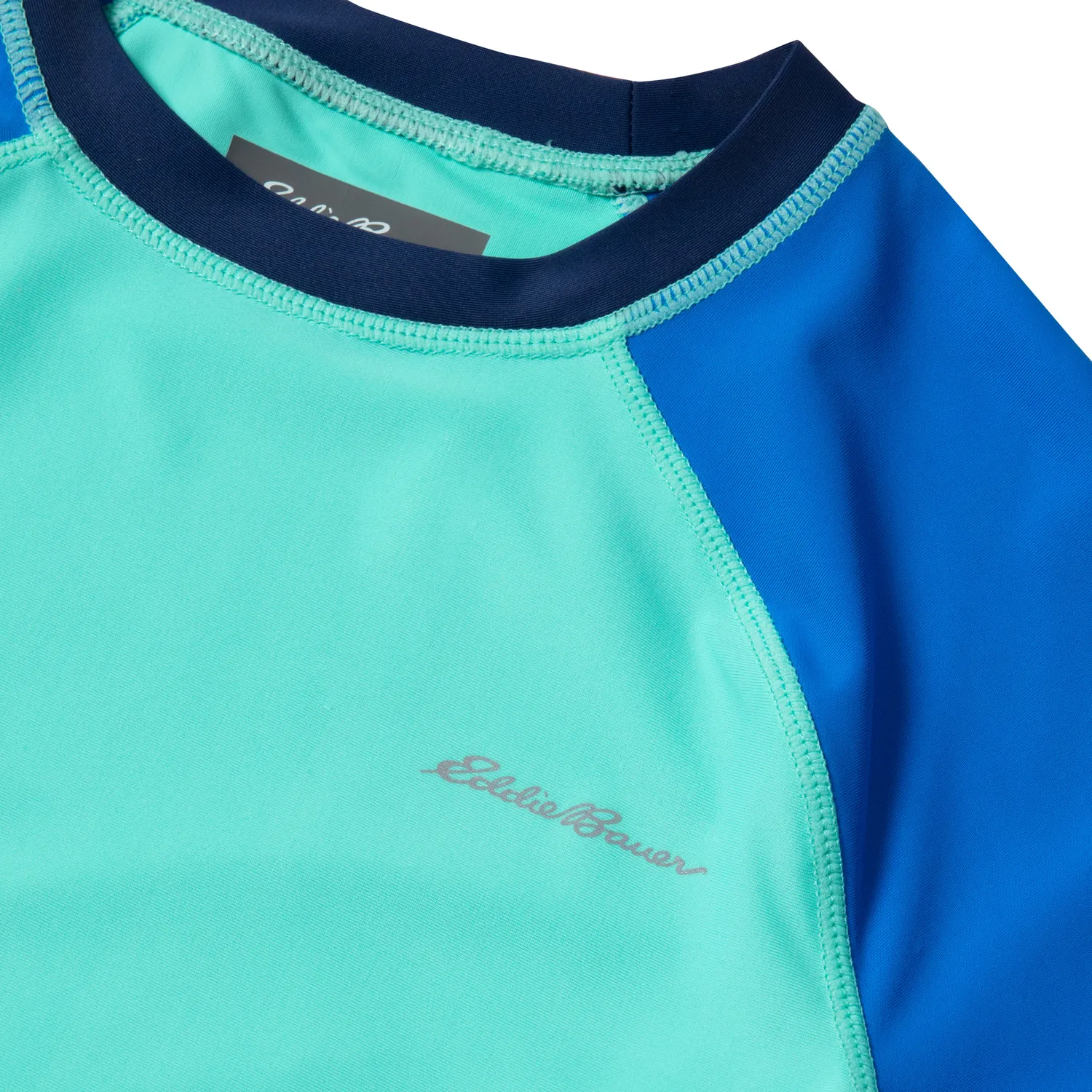 Eddie Bauer Sea Spray tricou plaja albastru maneca lunga