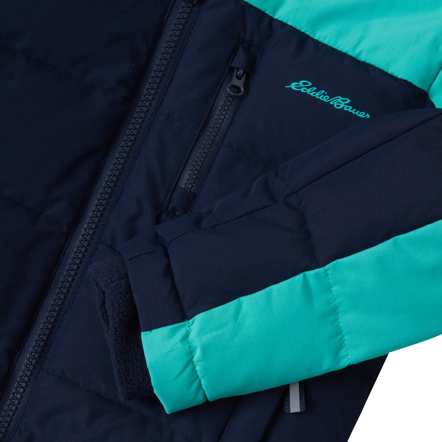 Eddie Bauer Classic Down geacă puf fetite Fairy Tale călduroasă
