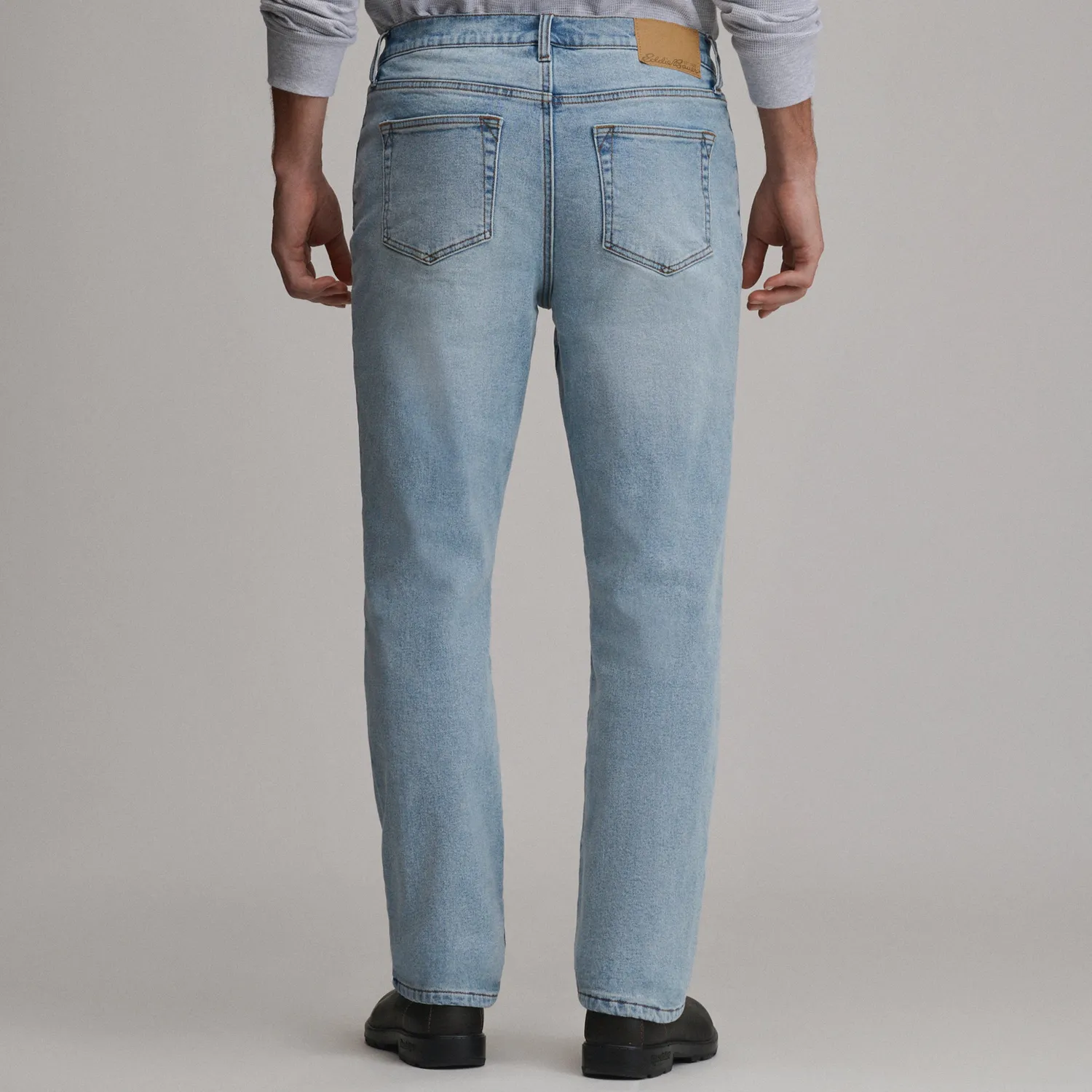 Eddie Bauer Eddie's Flex blugi termici bleumarin drepti