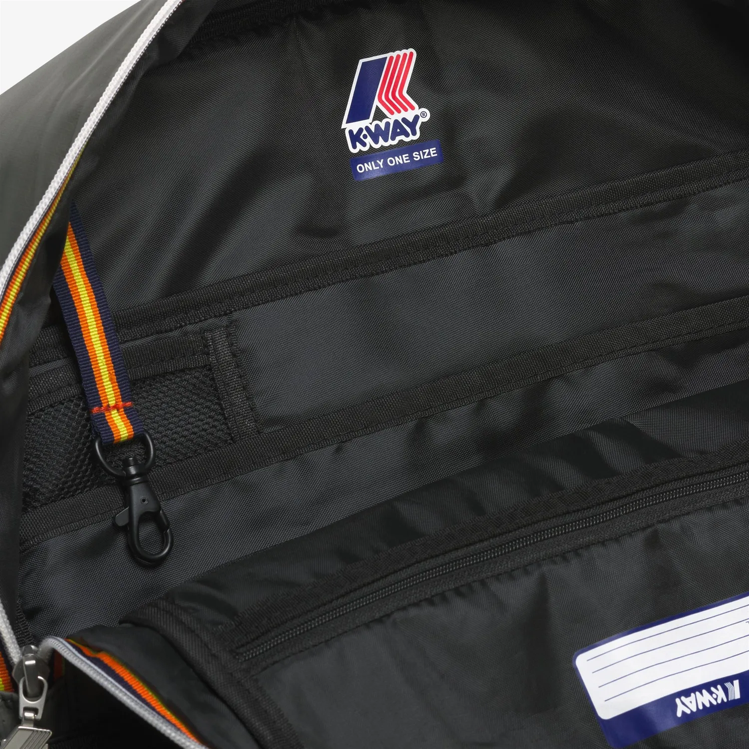K-Way Ambert rucsac verde impermeabil laptop
