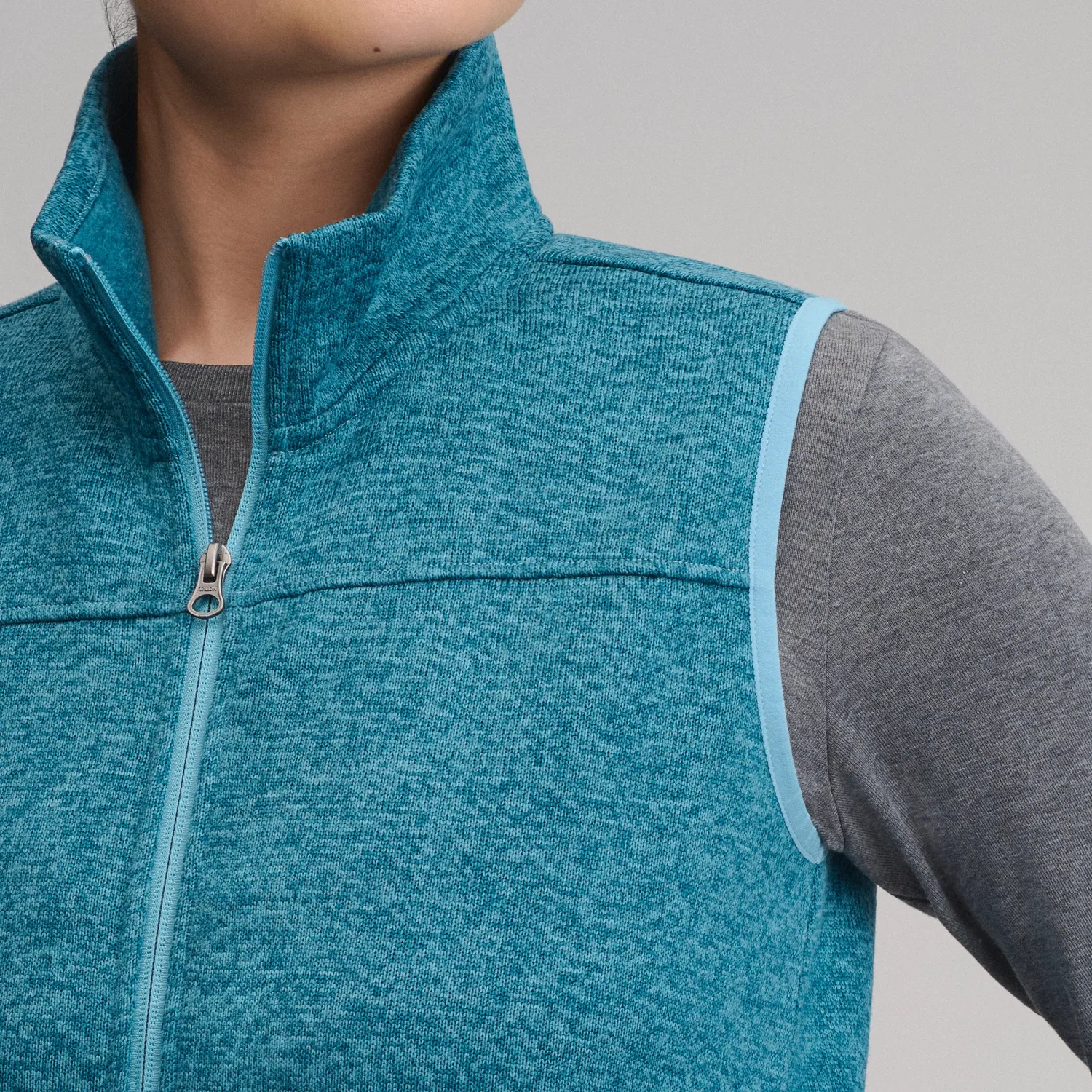 Eddie Bauer Radiator vesta fleece dama Light Gray polar