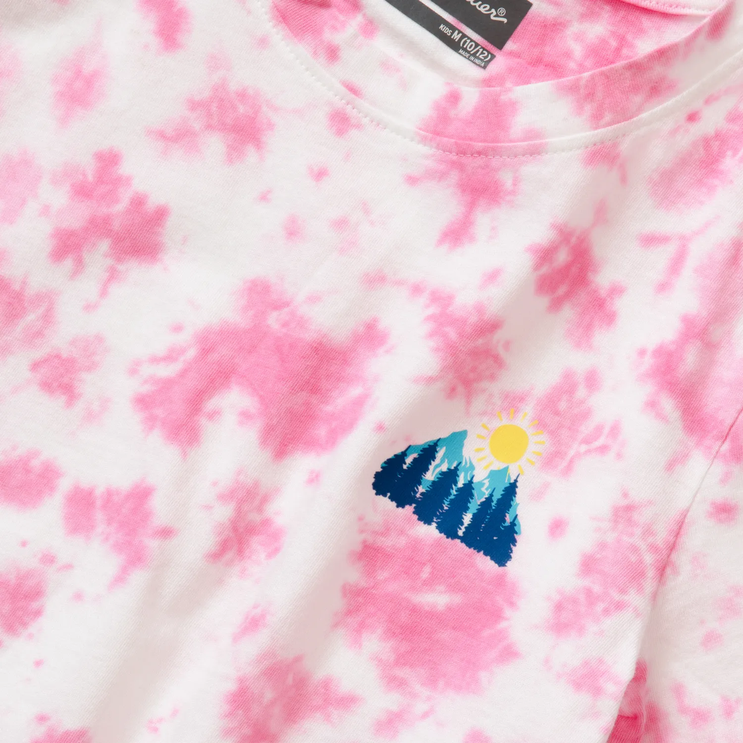 Eddie Bauer Graphic tricou fete tie-dye albastru