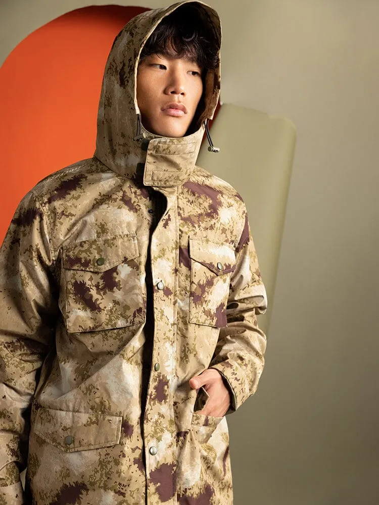 Alpha Industries M-65 Tactical palton verde camuflaj nailon