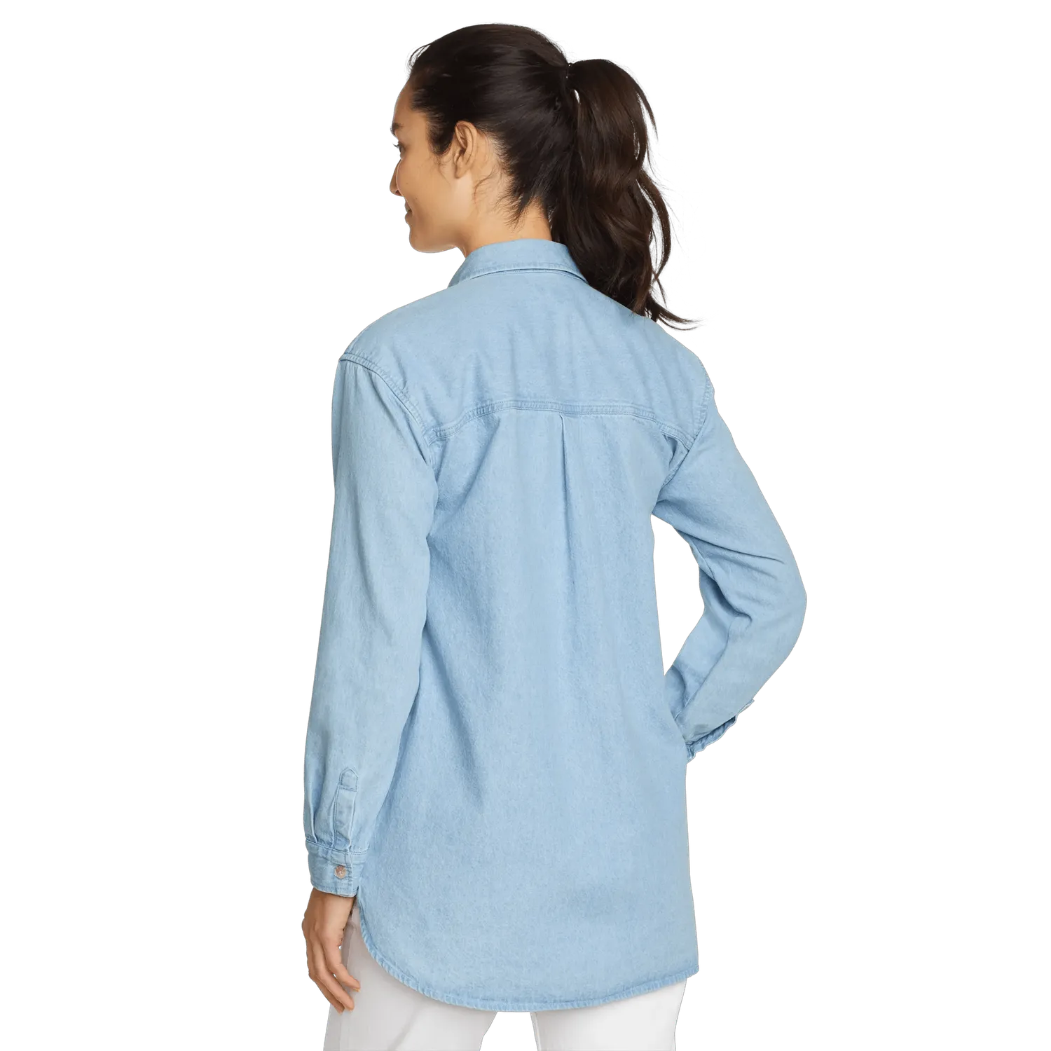 Eddie Bauer Denim Overshirt cămașă denim Bleached