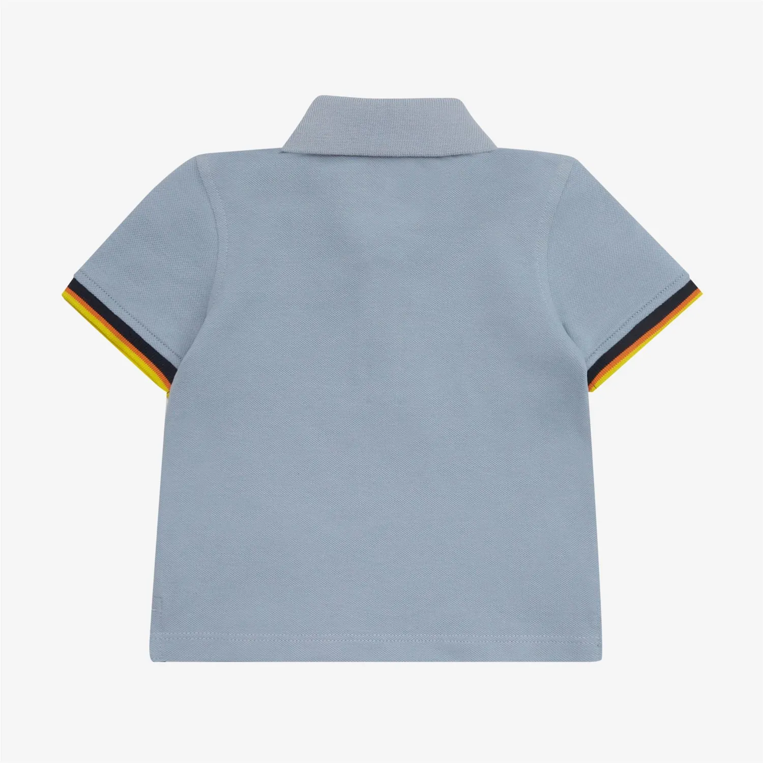 K-Way Vincent Contrast polo copii azure blizzard bumbac