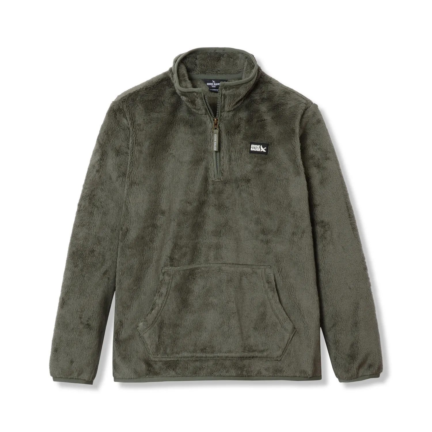 Eddie Bauer Quest Fleece Plush bluza copii bleumarin cu fermoar