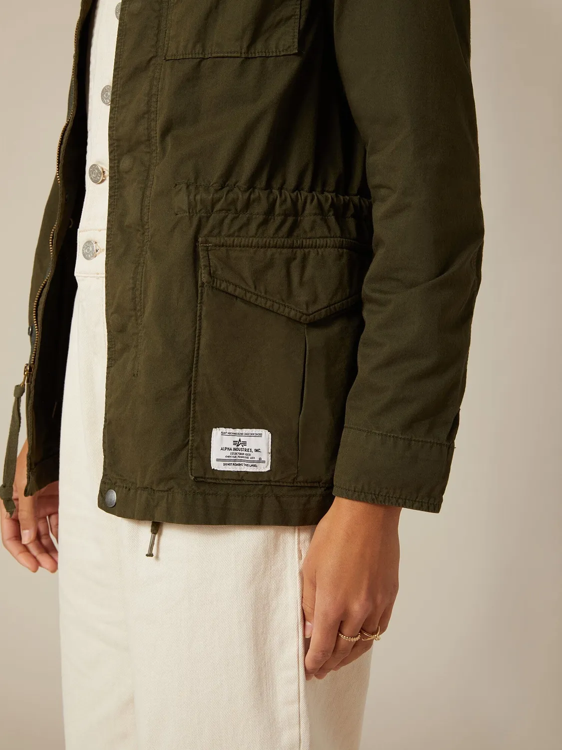 Alpha Industries M-65 Mod geaca neagra bumbac