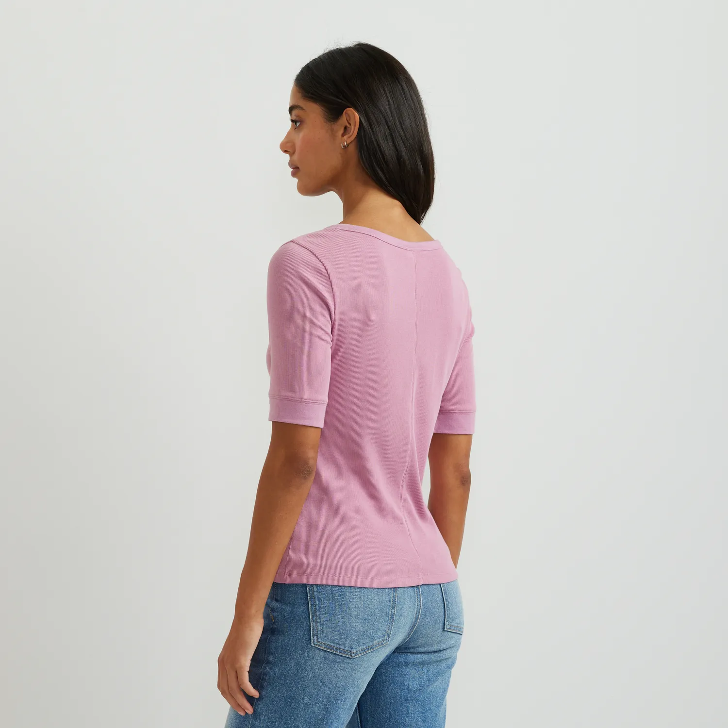 Eddie Bauer Softline Henley damă Sage cu capse