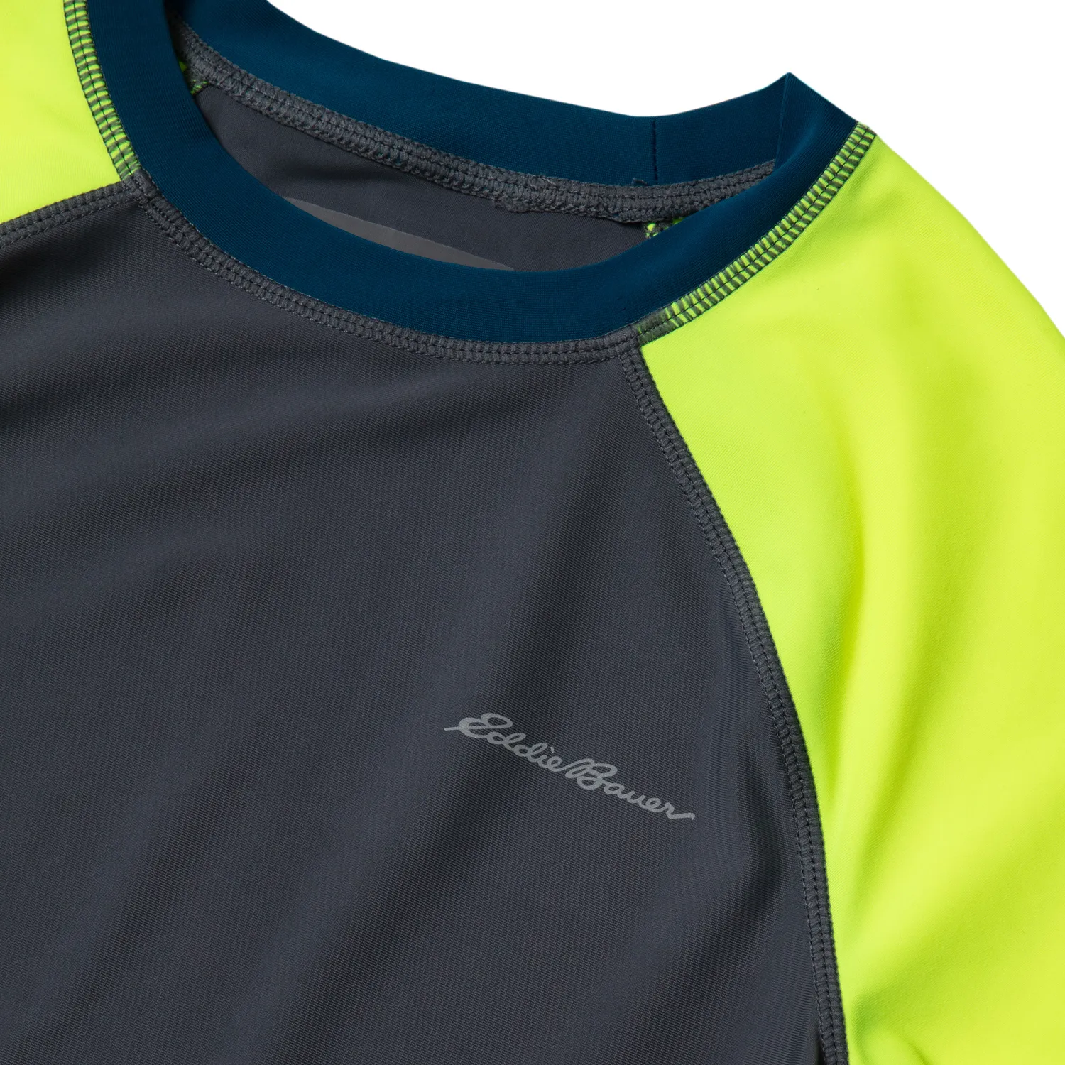 Eddie Bauer Sea Spray tricou plaja albastru maneca lunga