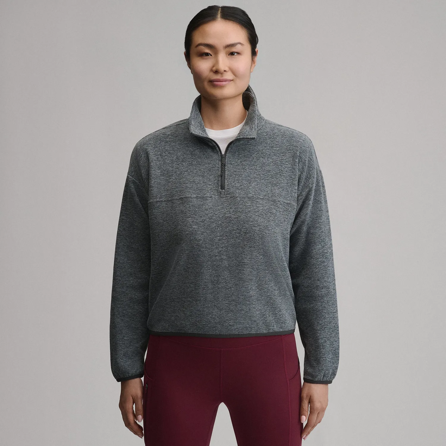 Eddie Bauer Quest 2.0 bluză polar damă Neagră antipilling