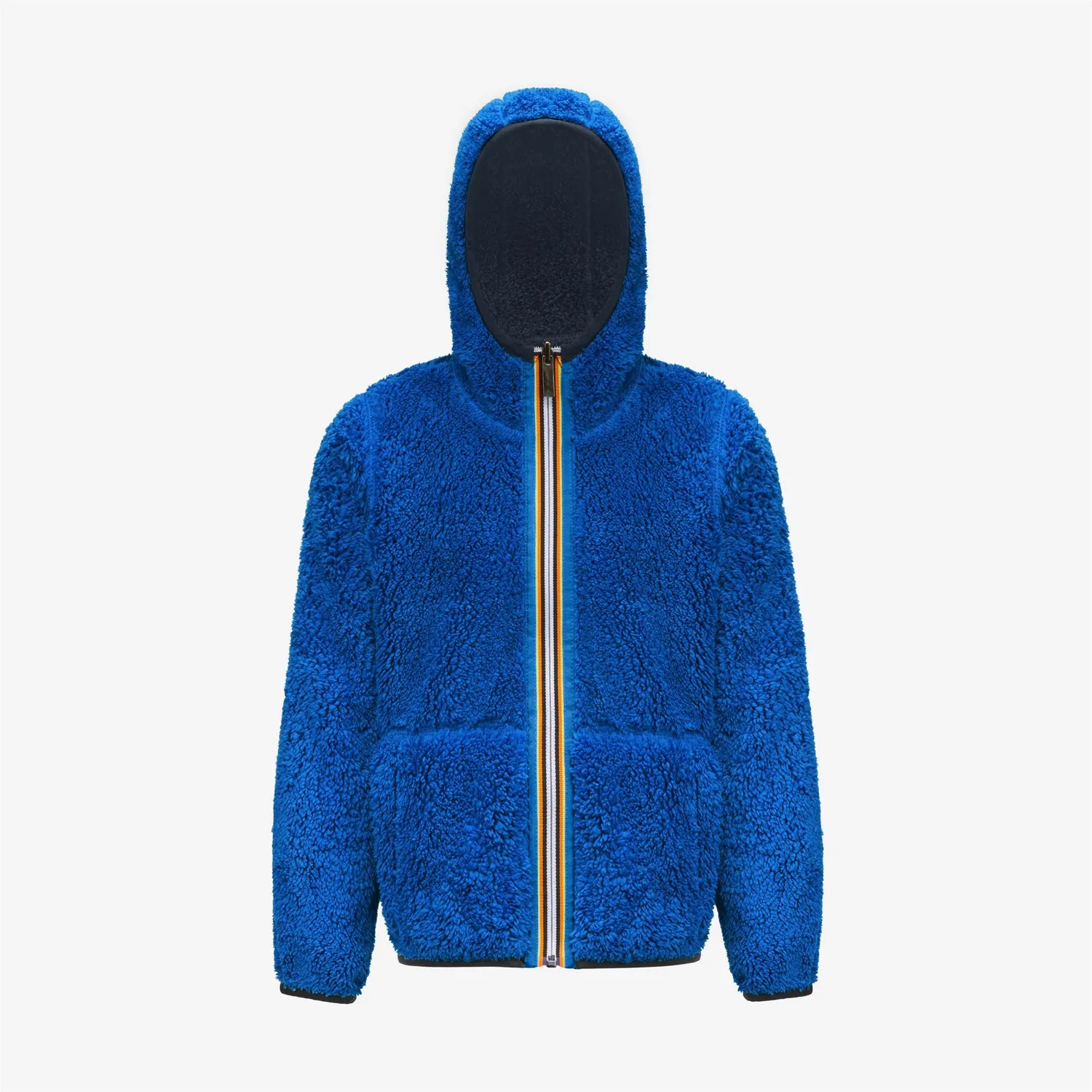 K-Way Jacques Polar Double geaca baieti albastru reversibila