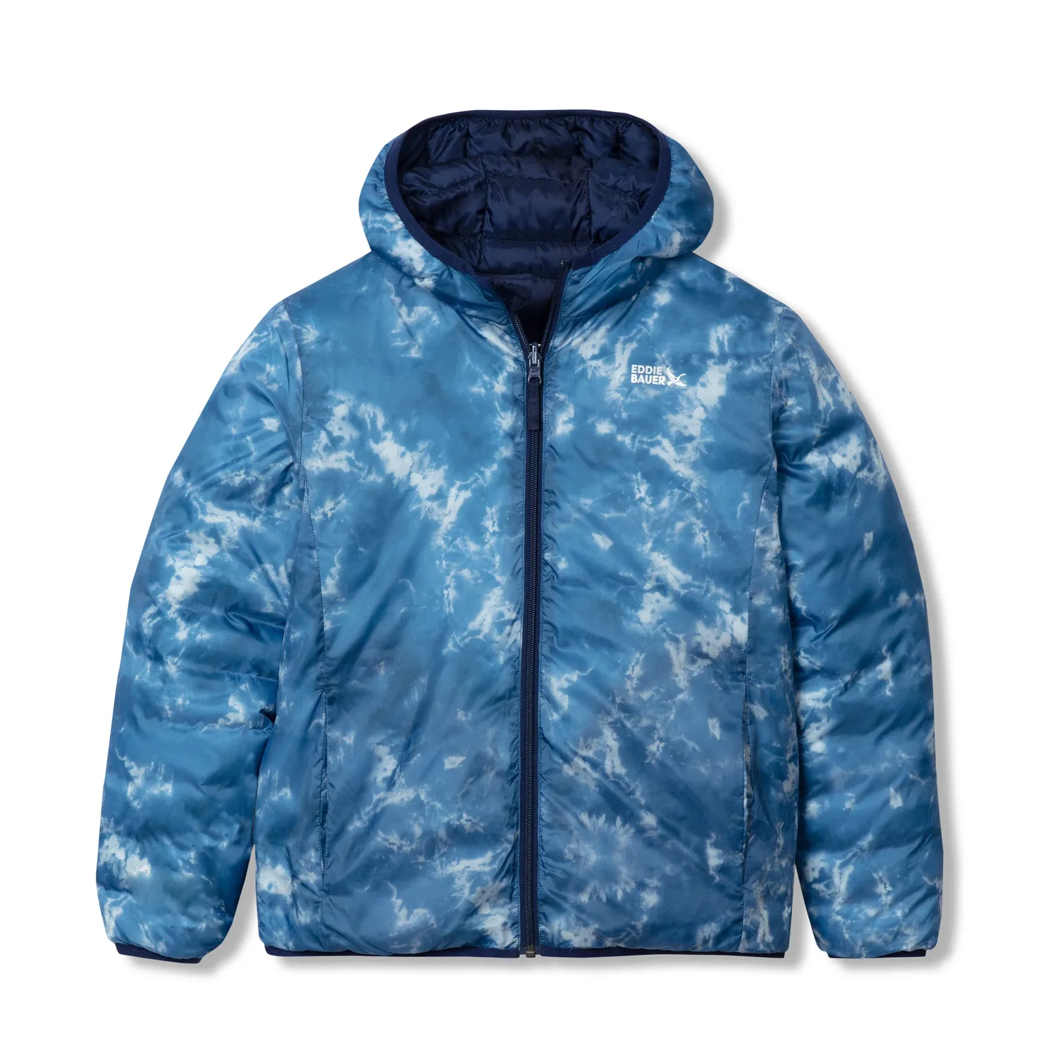 Eddie Bauer CirrusLite geaca copii negru 7/8 puf