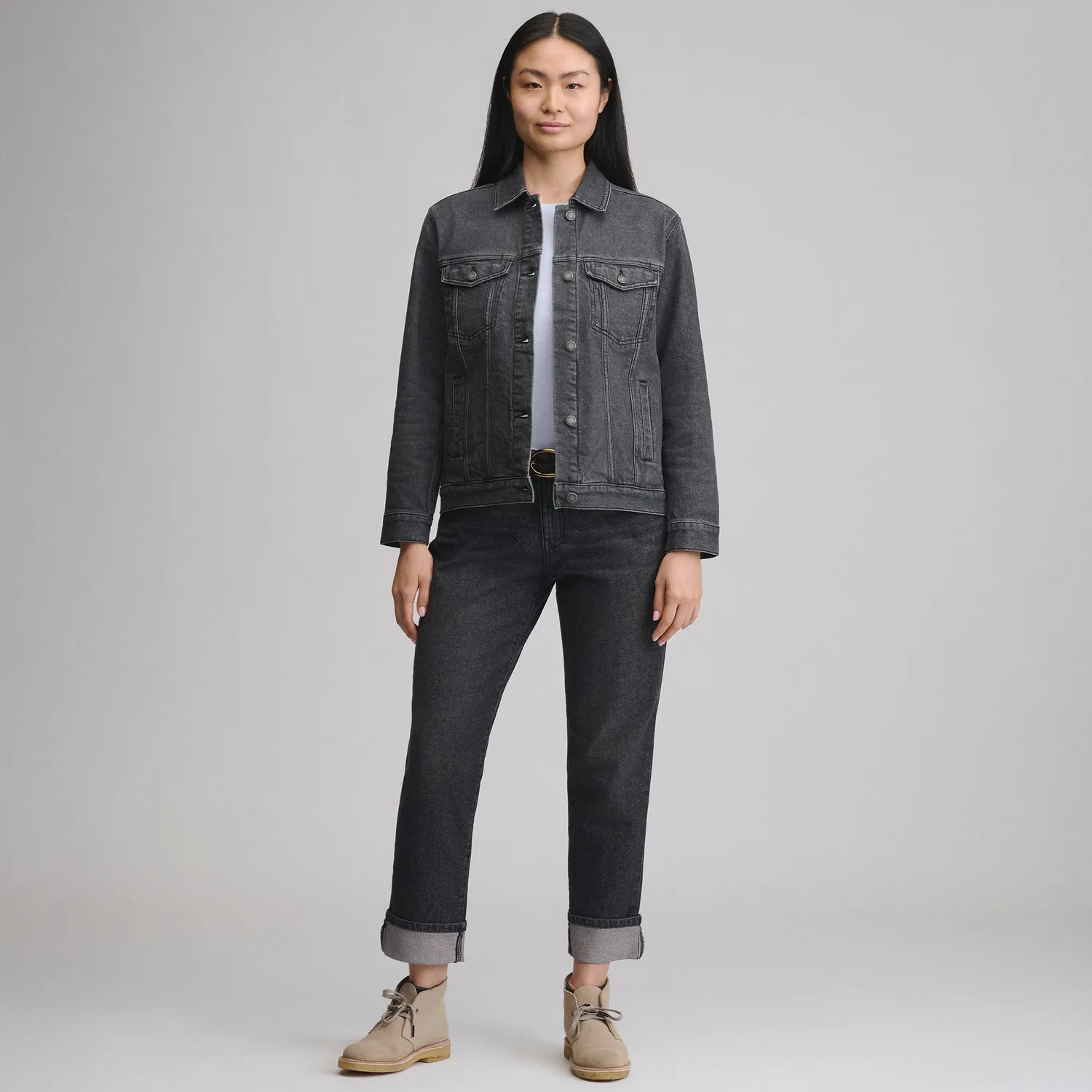 Eddie Bauer Iconic Denim jachetă Coast din denim clasică