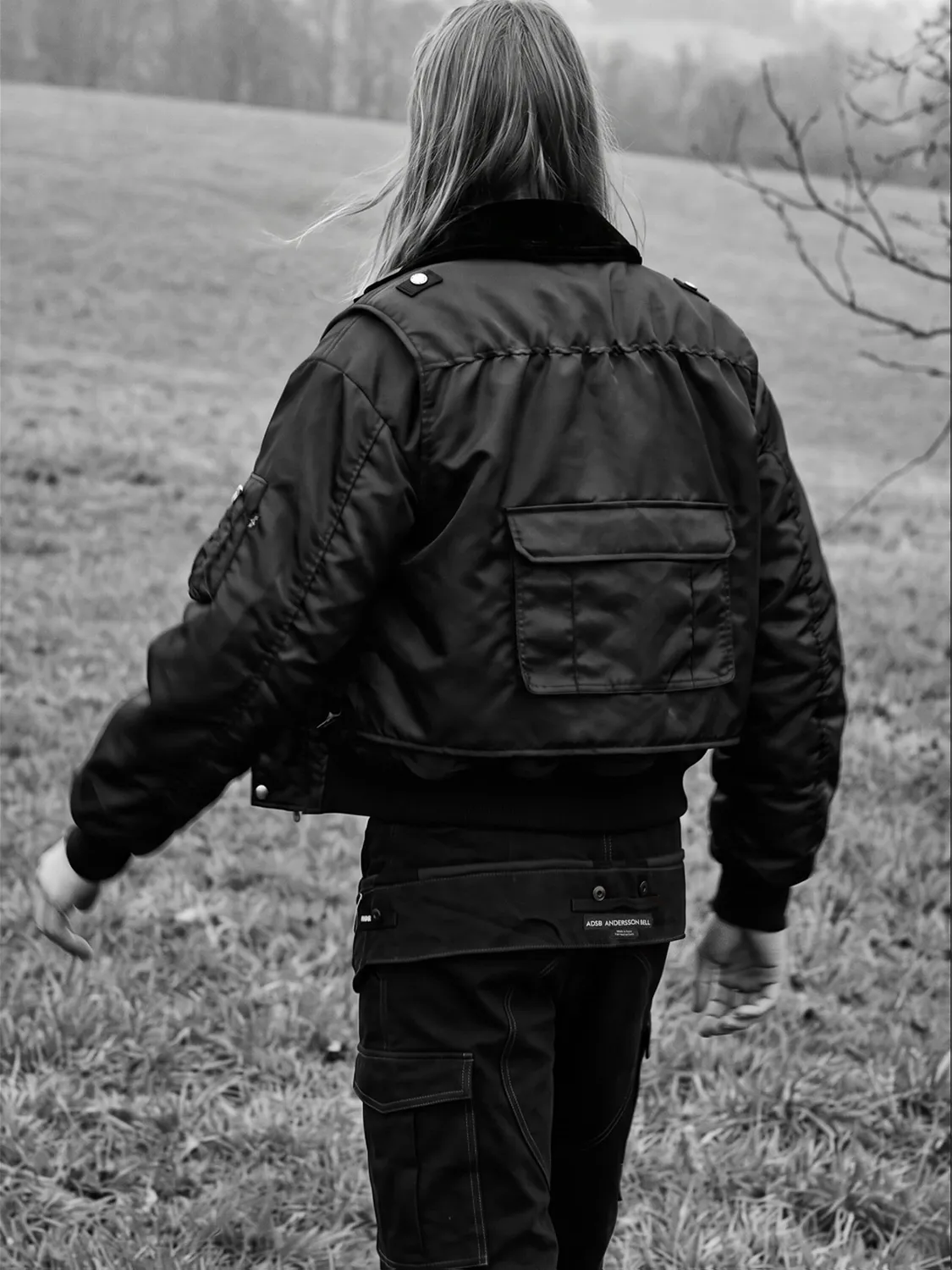 Alpha Industries Andersson Bell vesta neagra S-2XL