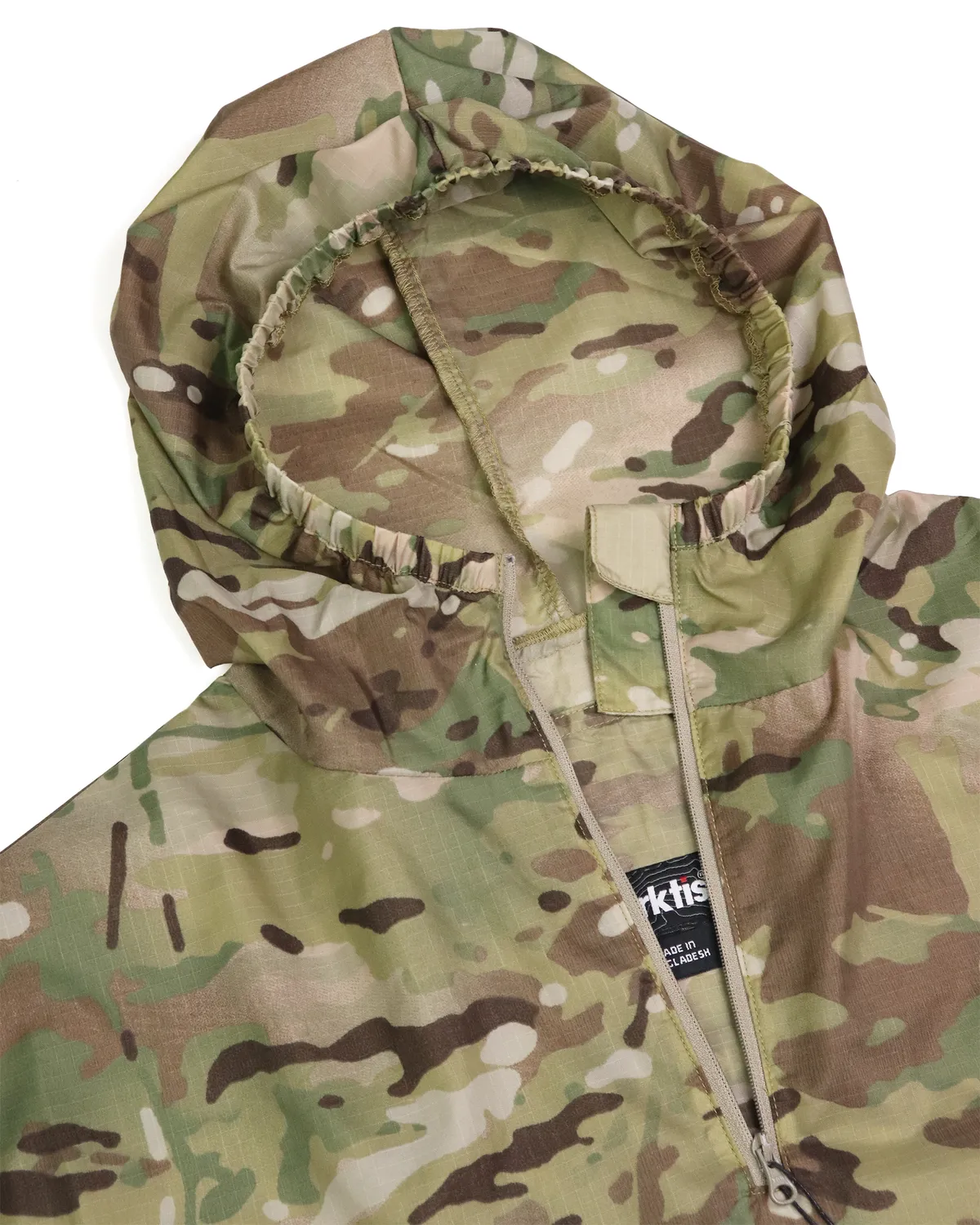 Arktis Stowaway geaca antivant MultiCam sub 200g