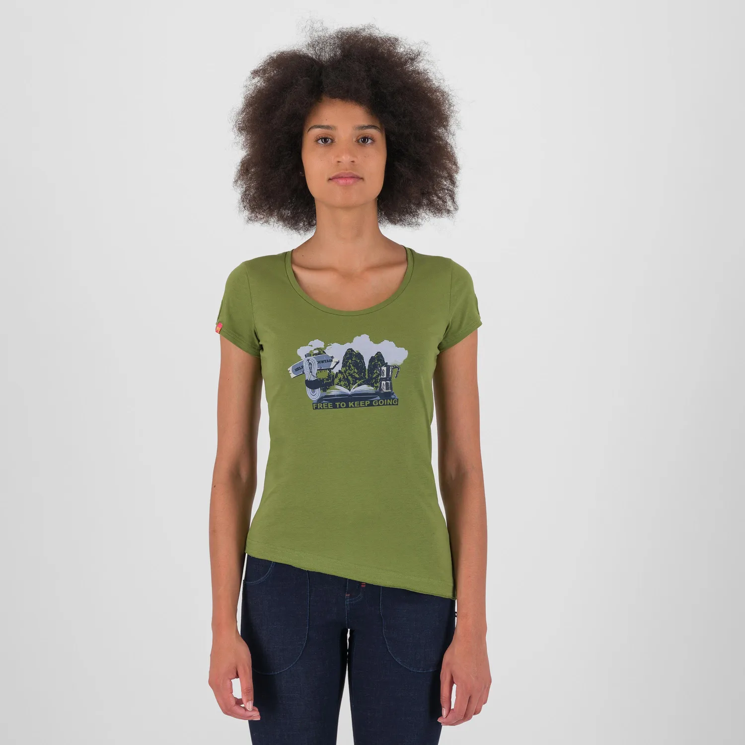 Karpos Anemone Evo W tricou bumbac organic