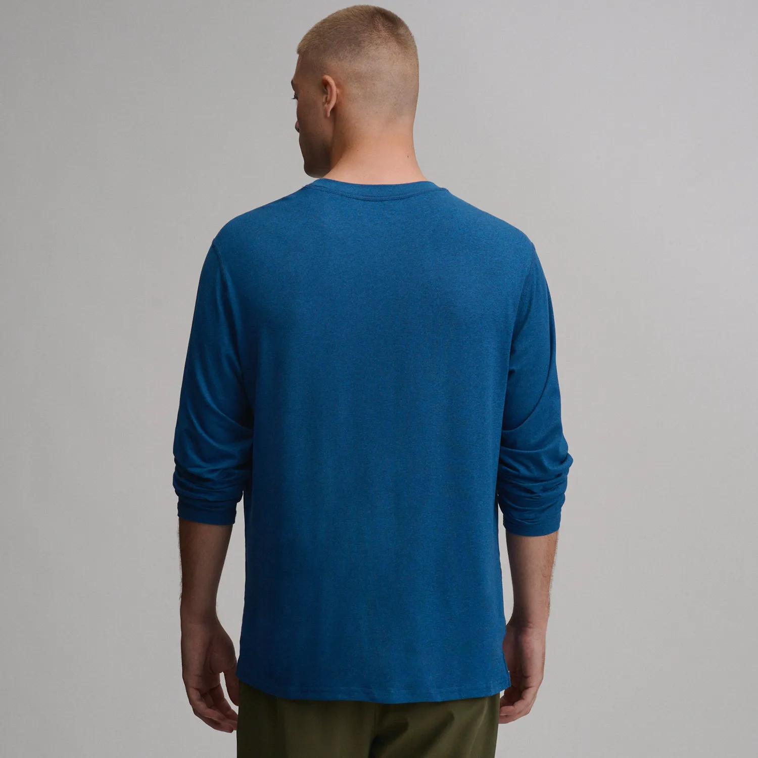 Eddie Bauer Mountain Trek camasa Blue maneca lunga