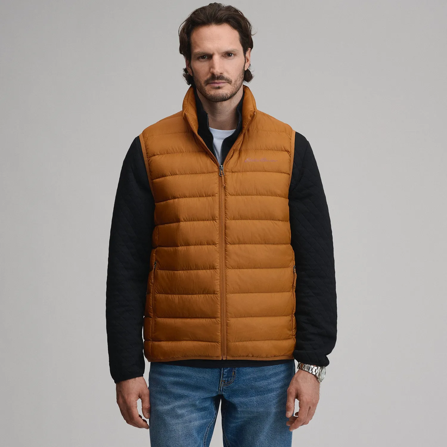 Eddie Bauer CirrusLite Down Vest vesta barbati puf usor neagra