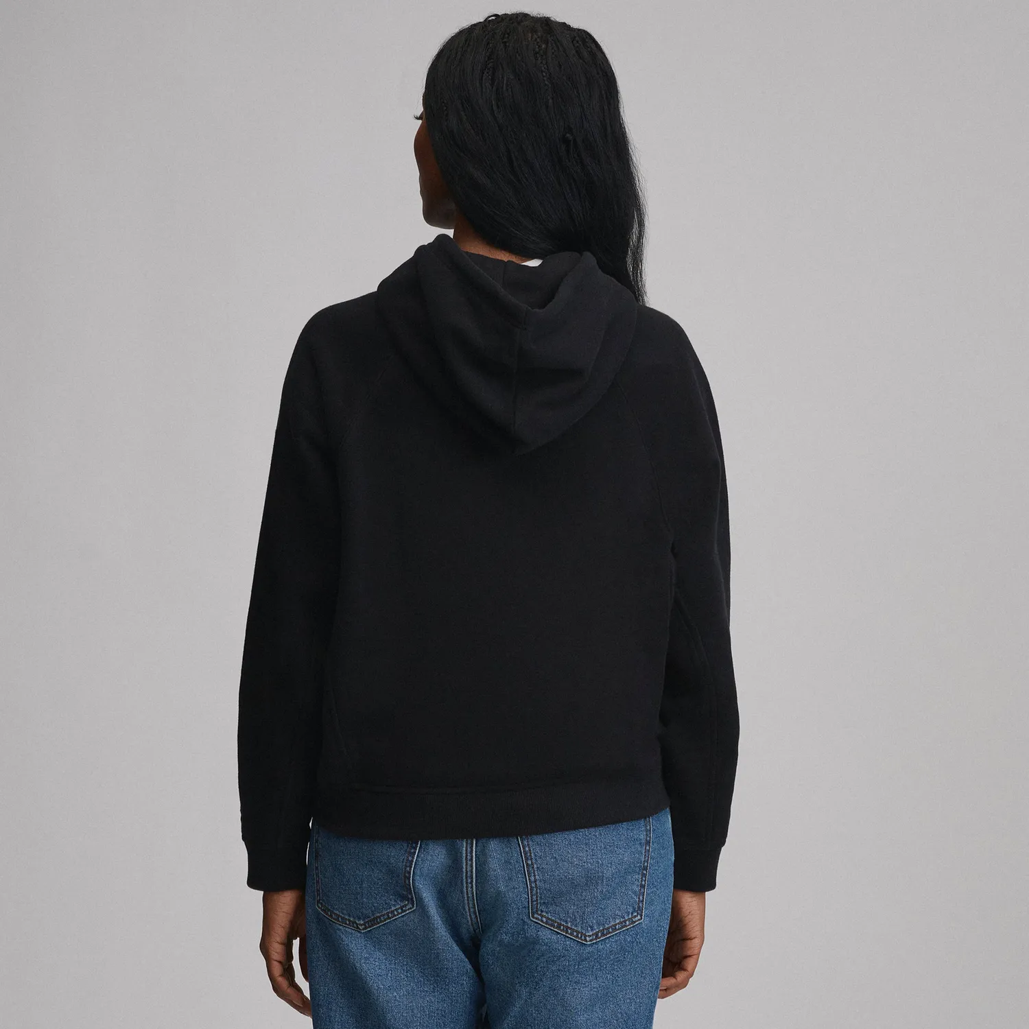 Eddie Bauer Vintage Soft hanorac dama negru moale