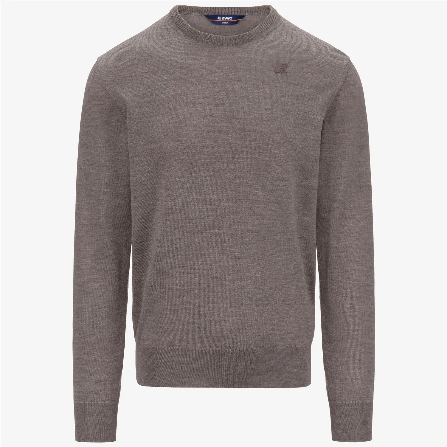 K-Way Sebastien Merino pulover barbati Beige Taupe lana