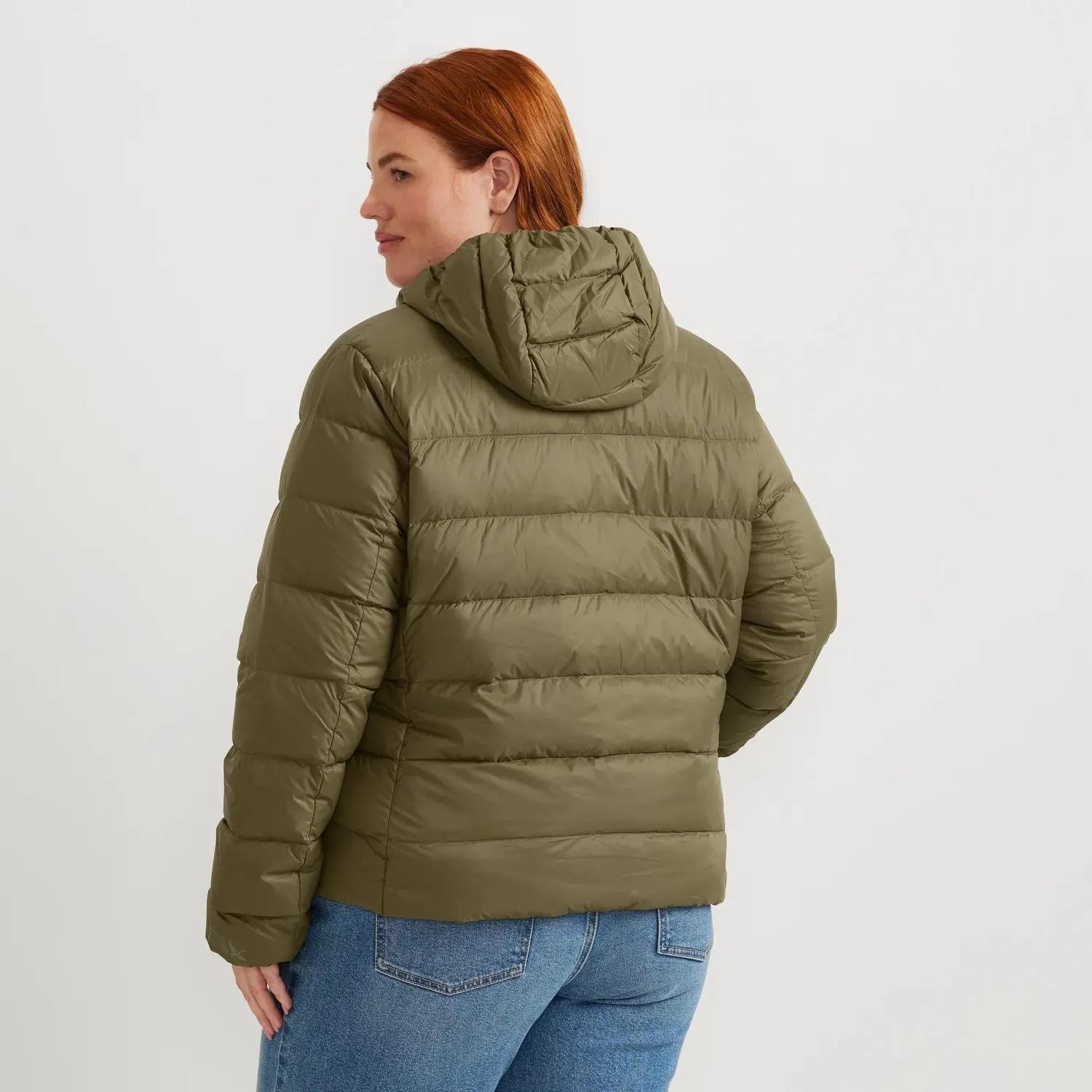 Eddie Bauer CirrusLite Down Hoodie geaca puf dama Alder calduroasa